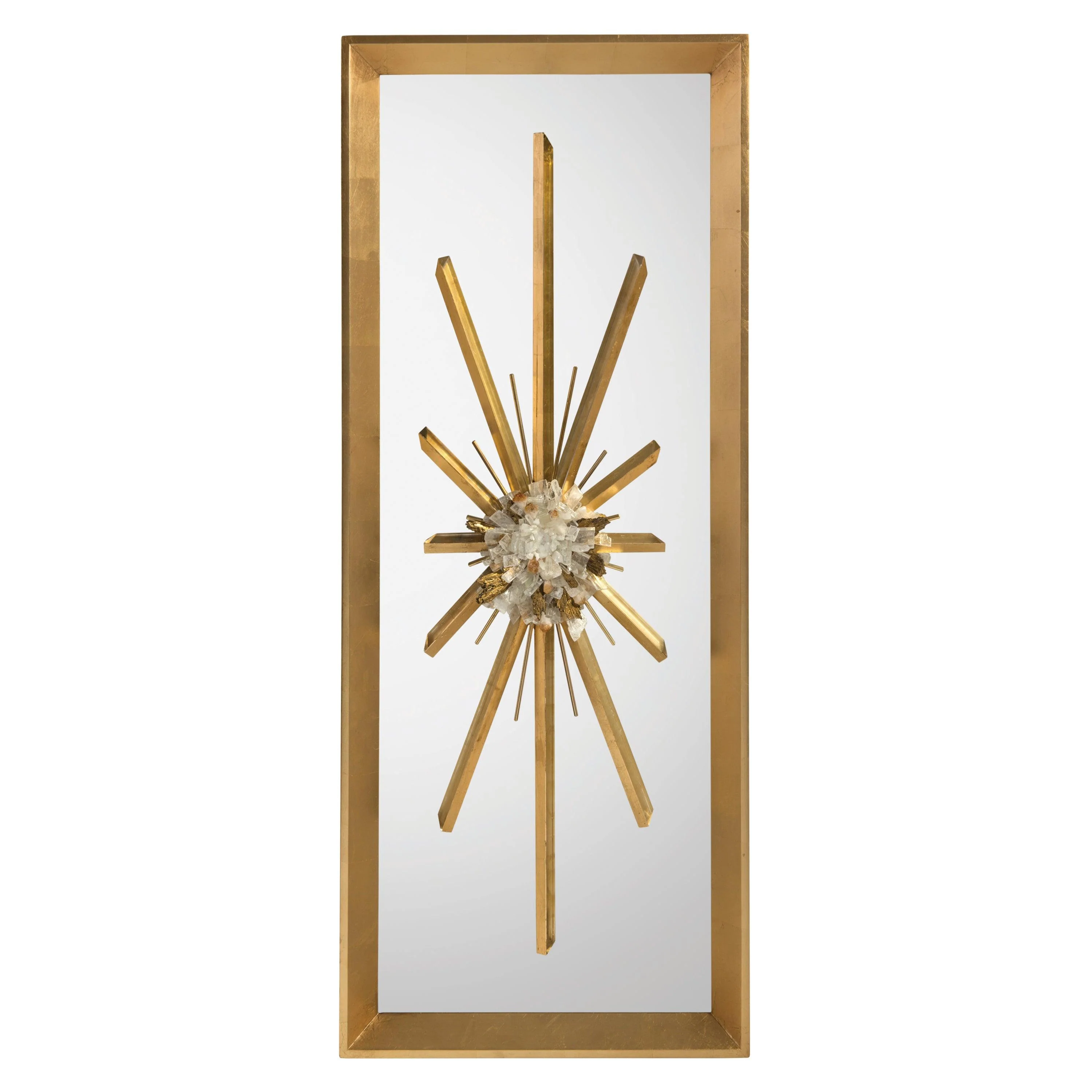 Golden Crystal Burst Mirror I - Remutear
