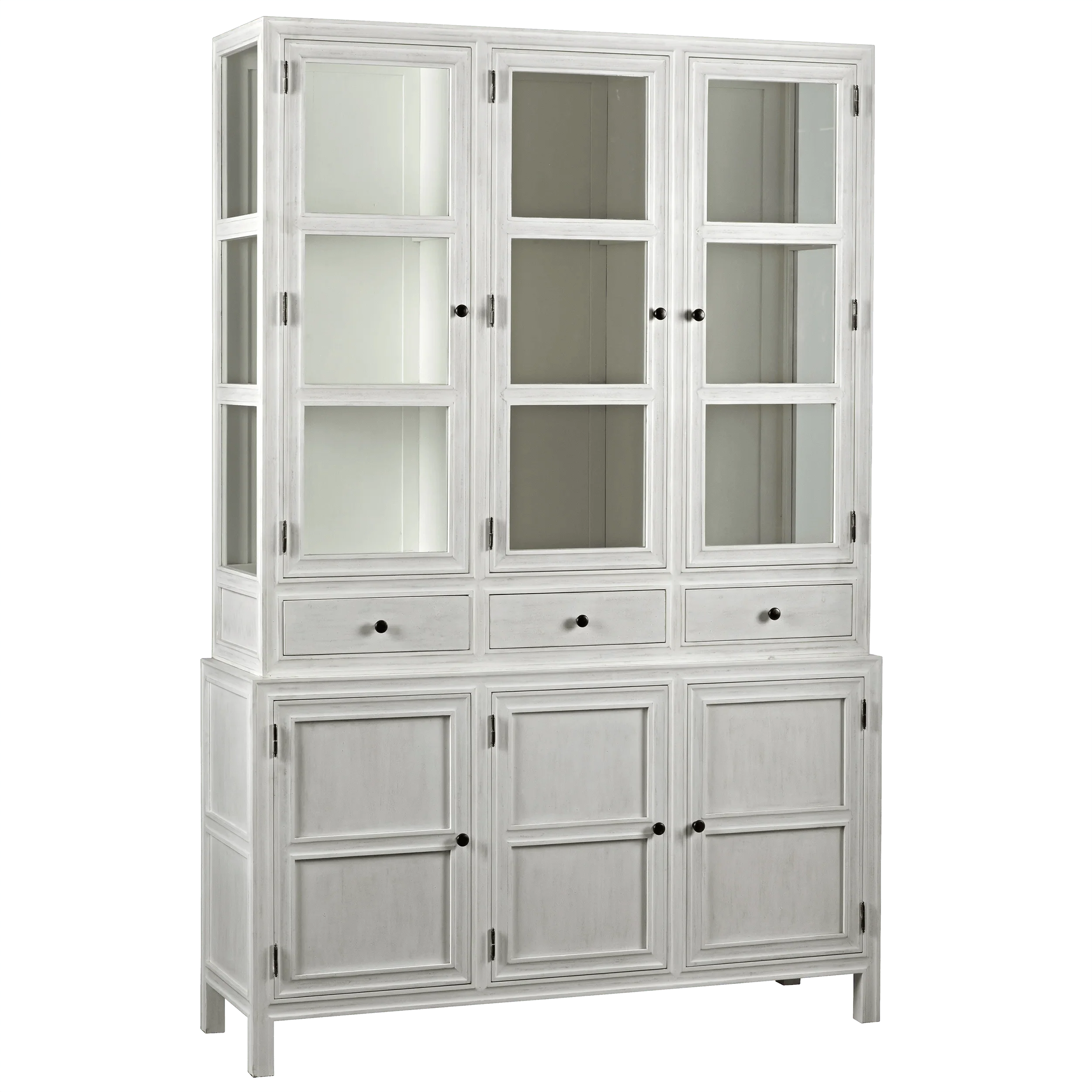 Colonial Hutch, White Wash - Remutear