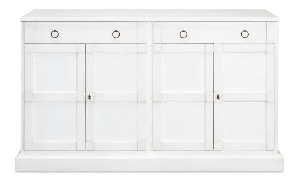 Media Console - Cortina White - Remutear
