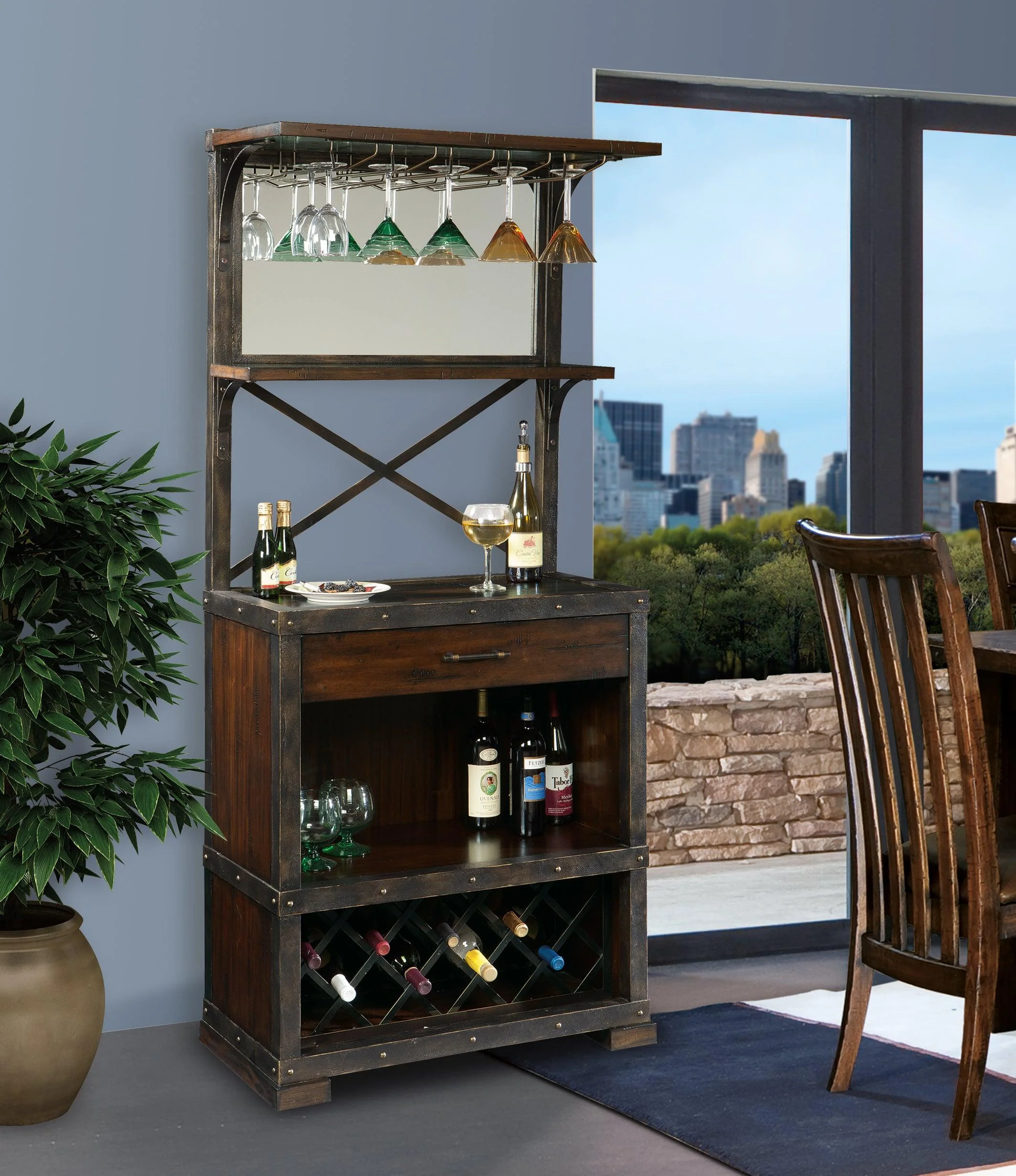 Red Mountain Wine Cabinet - Remutear