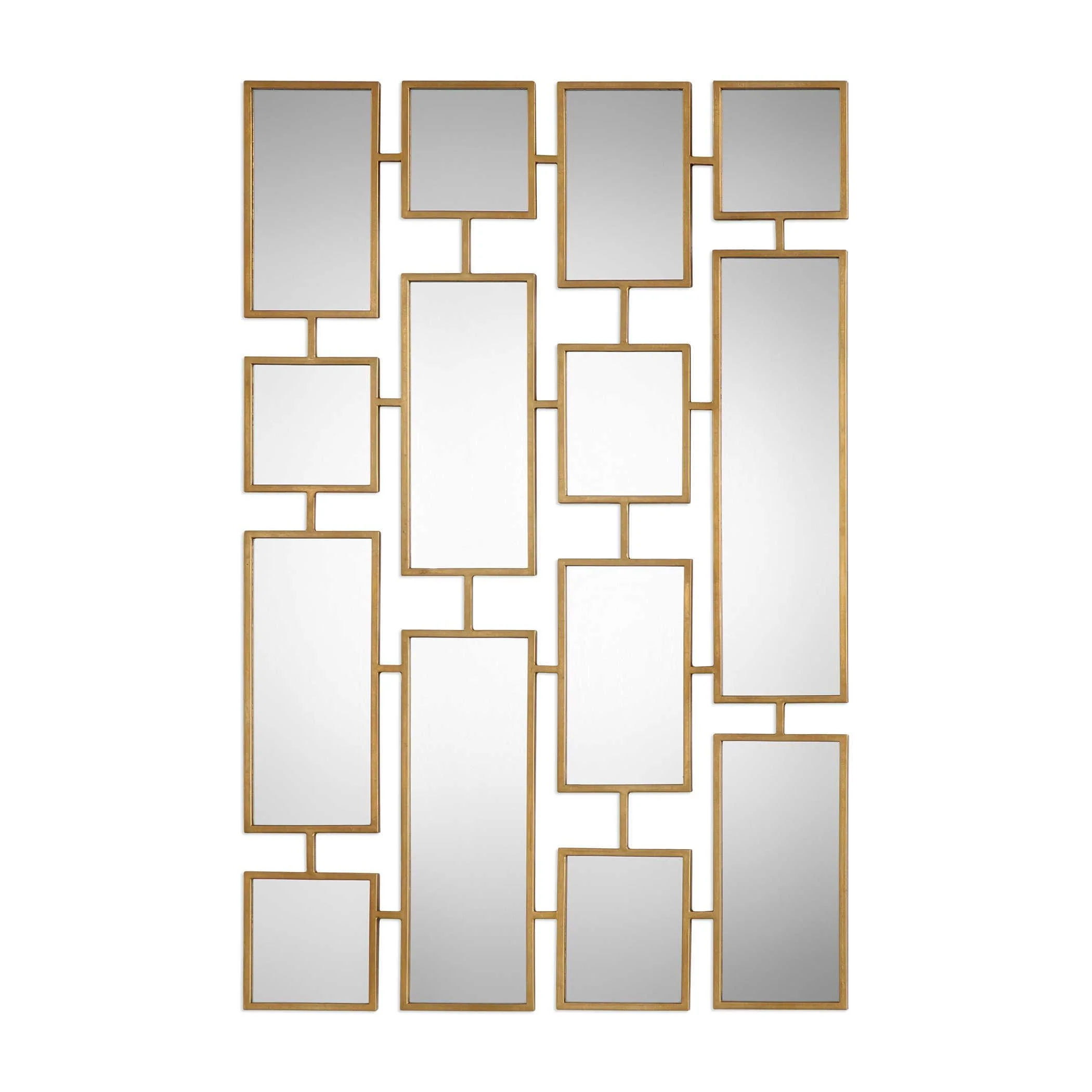 KENNON FORGED GOLD RECTANGLES MIRROR - Remutear