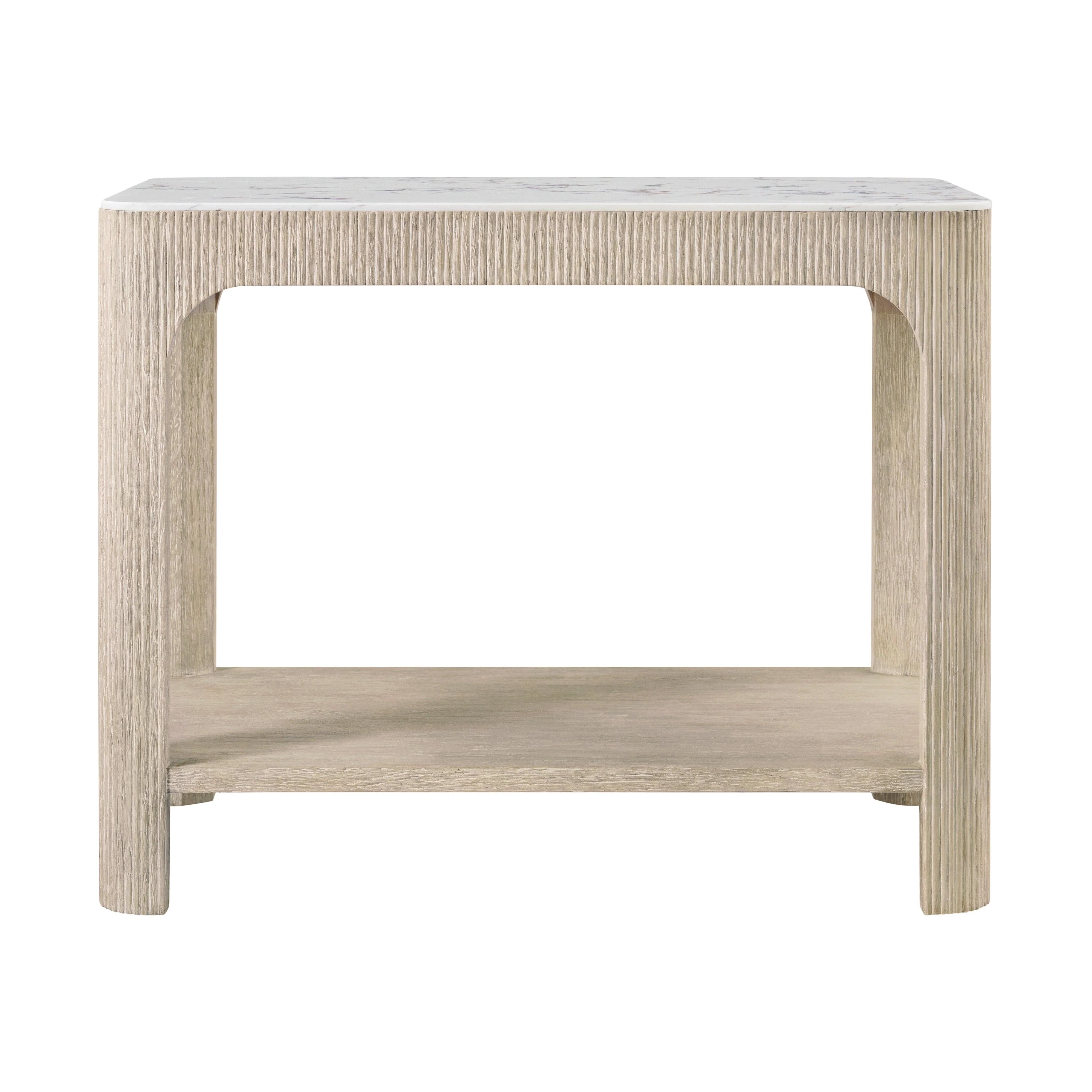 Horizon Rectangular Quartz Side Table - Remutear