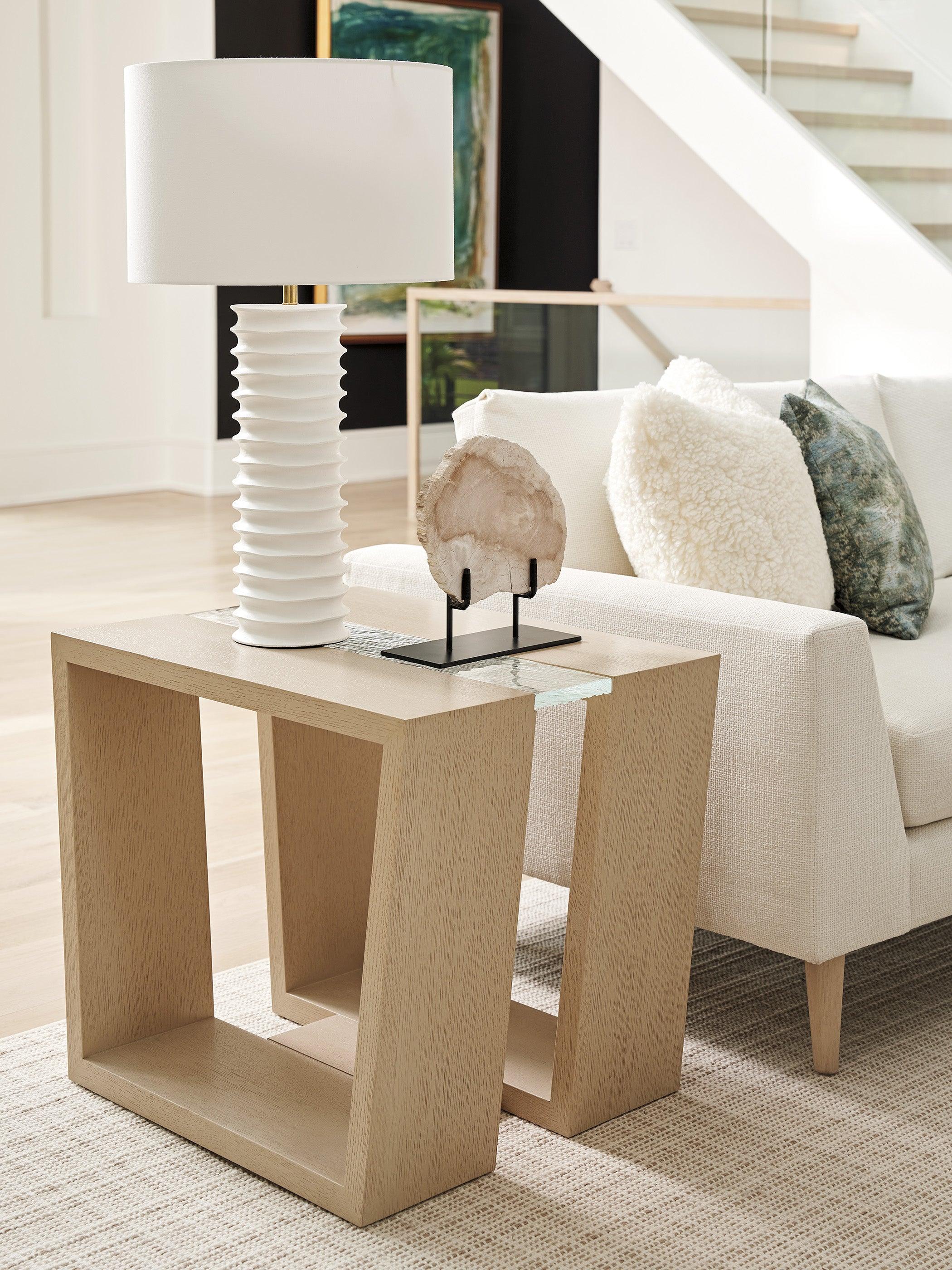 Sunset Key Fischer Rectangular Lamp Table - Remutear