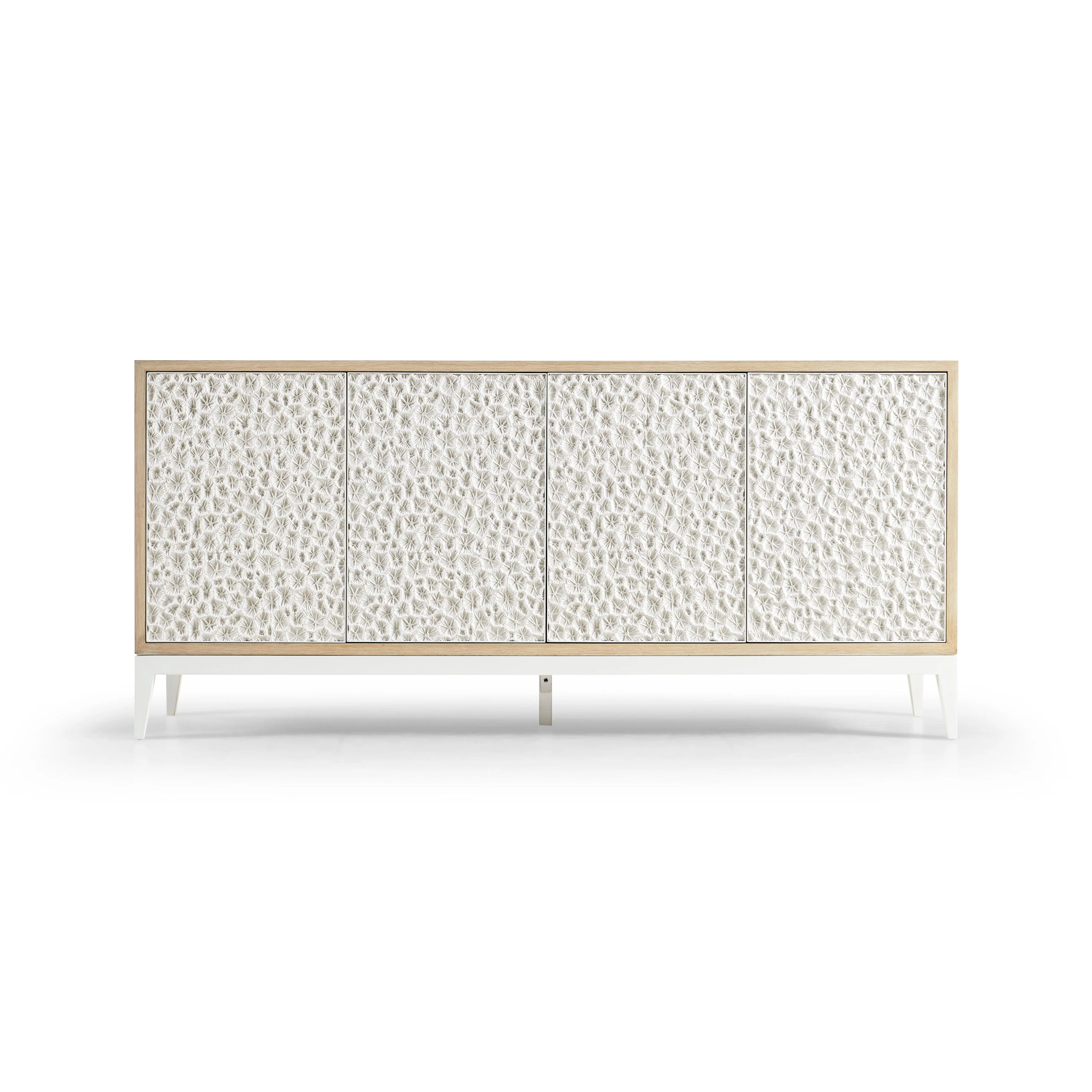 Water Pelagic Cast Metal Credenza - Remutear