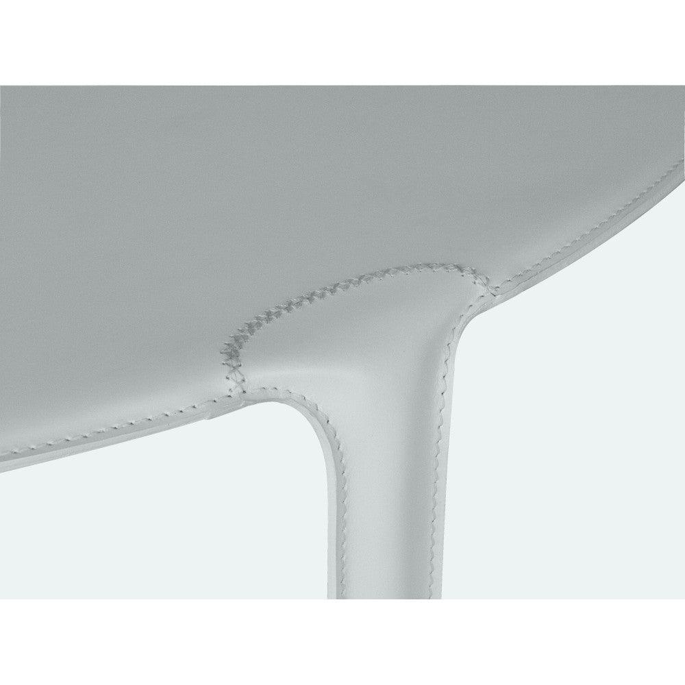 Libro Medium End Table, Light Grey - Remutear
