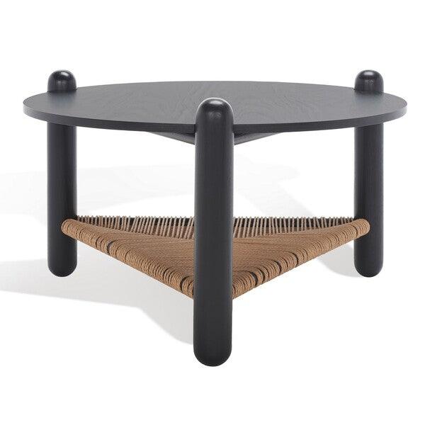 MACIANNA WOVEN SHELF COFFEE TABLE - Remutear