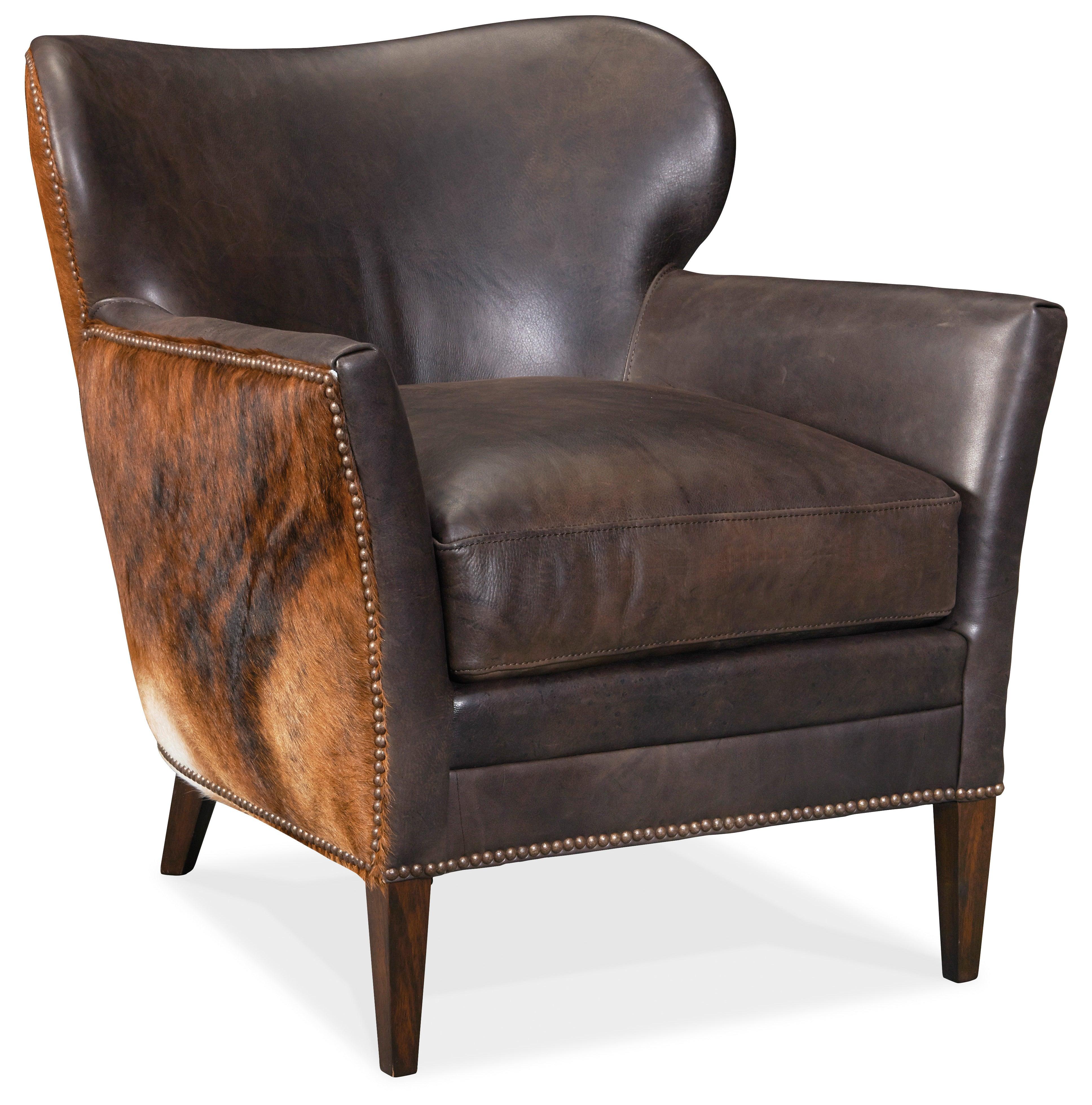 Kato Leather Club Chair with Dark HOH - Remutear