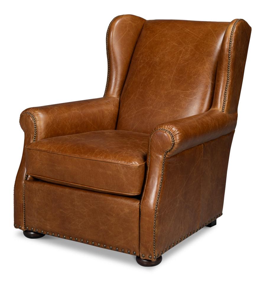 London Dry Accent Chair - Cuba Brown - Remutear