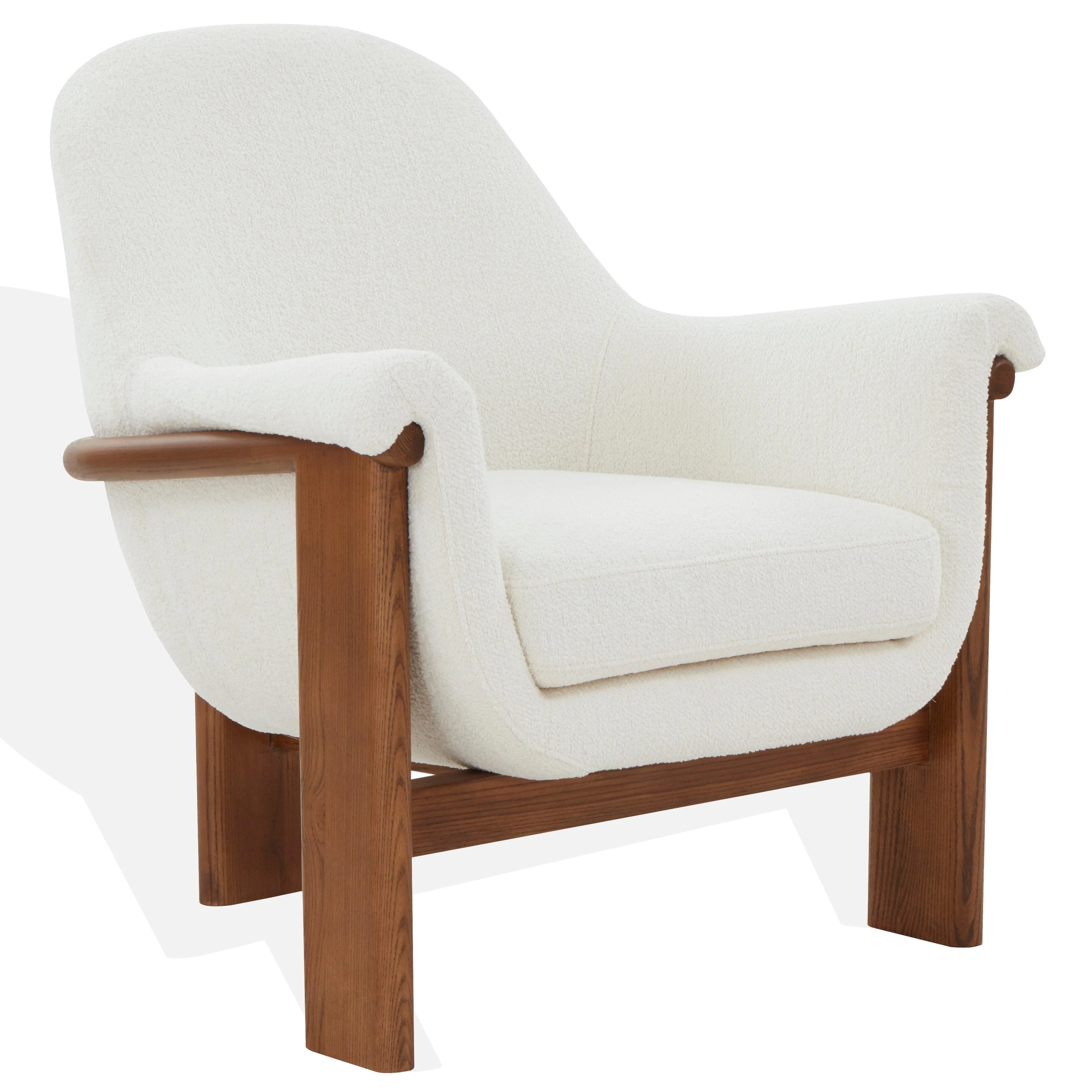 Sylvana Boucle Accent Chair - Remutear
