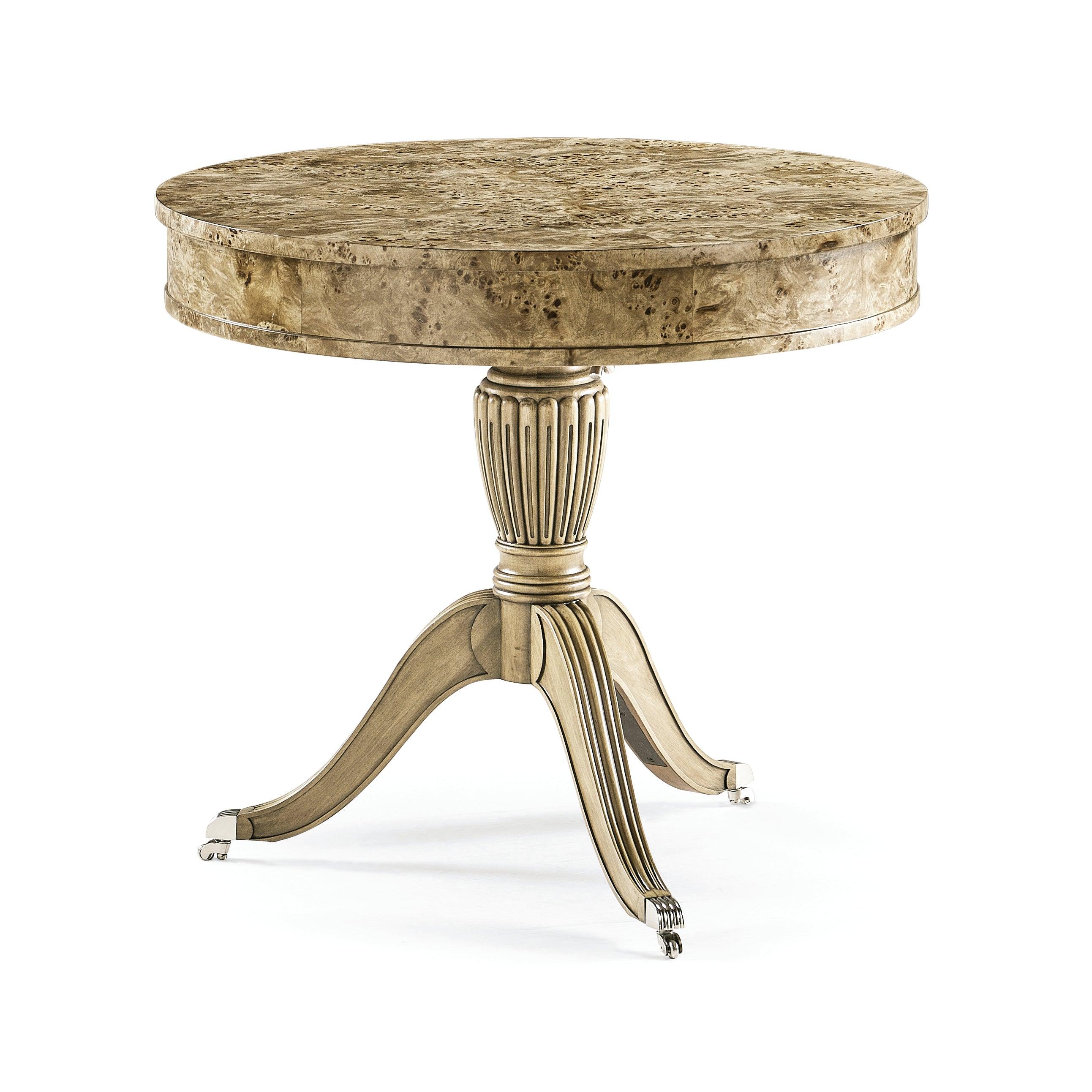 Reimagined Fulgurite Drum Table - Remutear