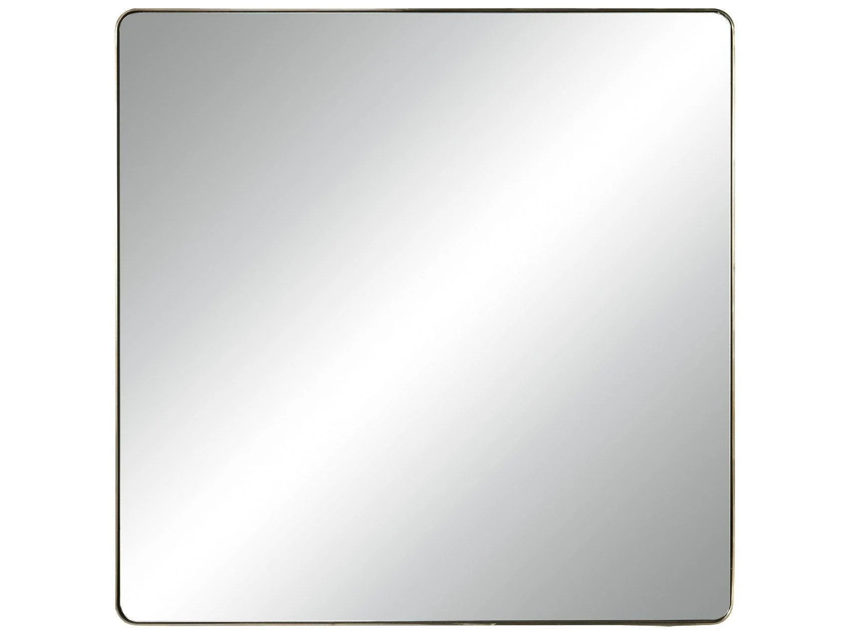 Modern Square Accent Mirror - Remutear