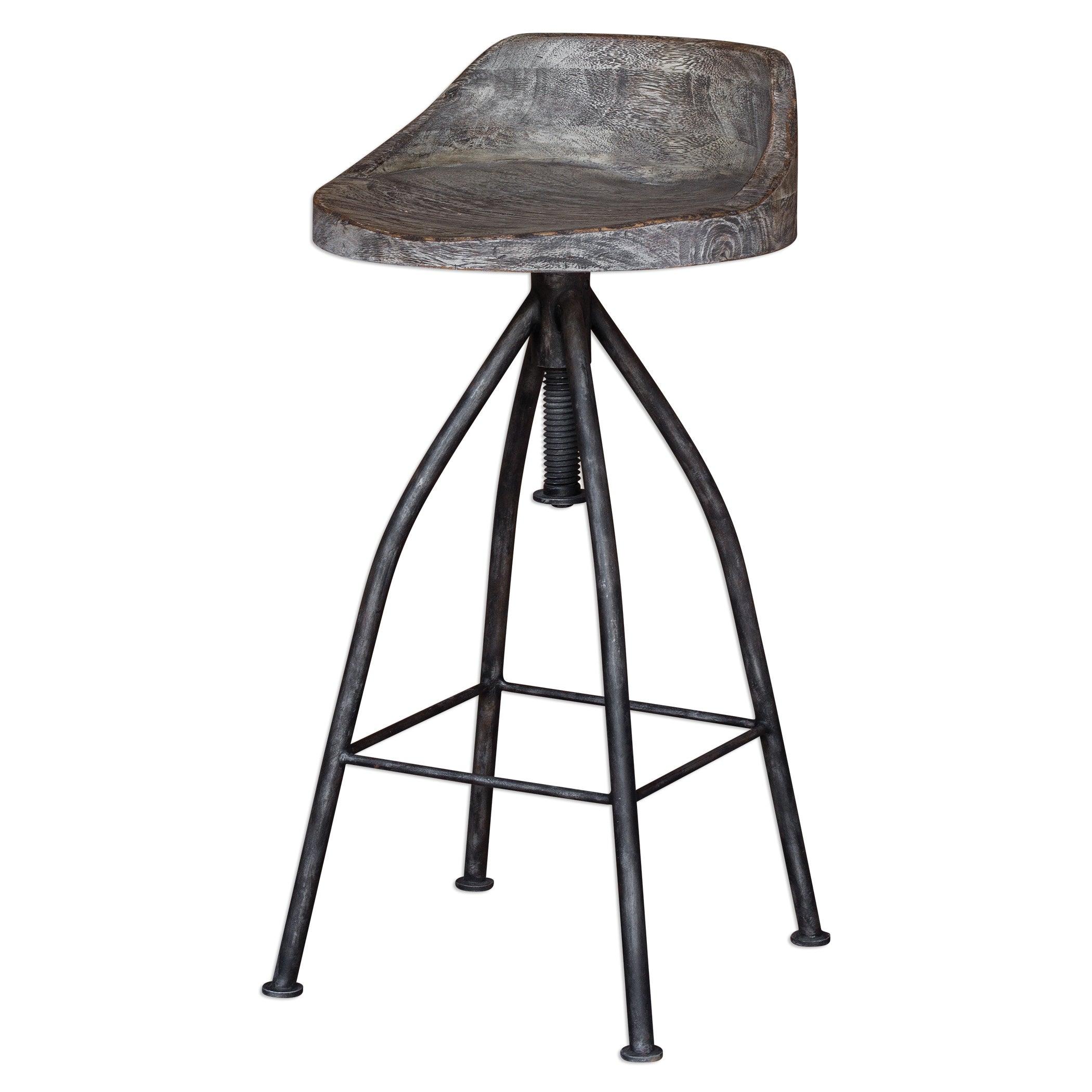 KAIRU WOODEN BAR STOOL - Remutear