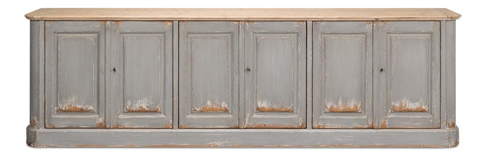 Karlsson Antique Swedish Grey Sideboard - Remutear