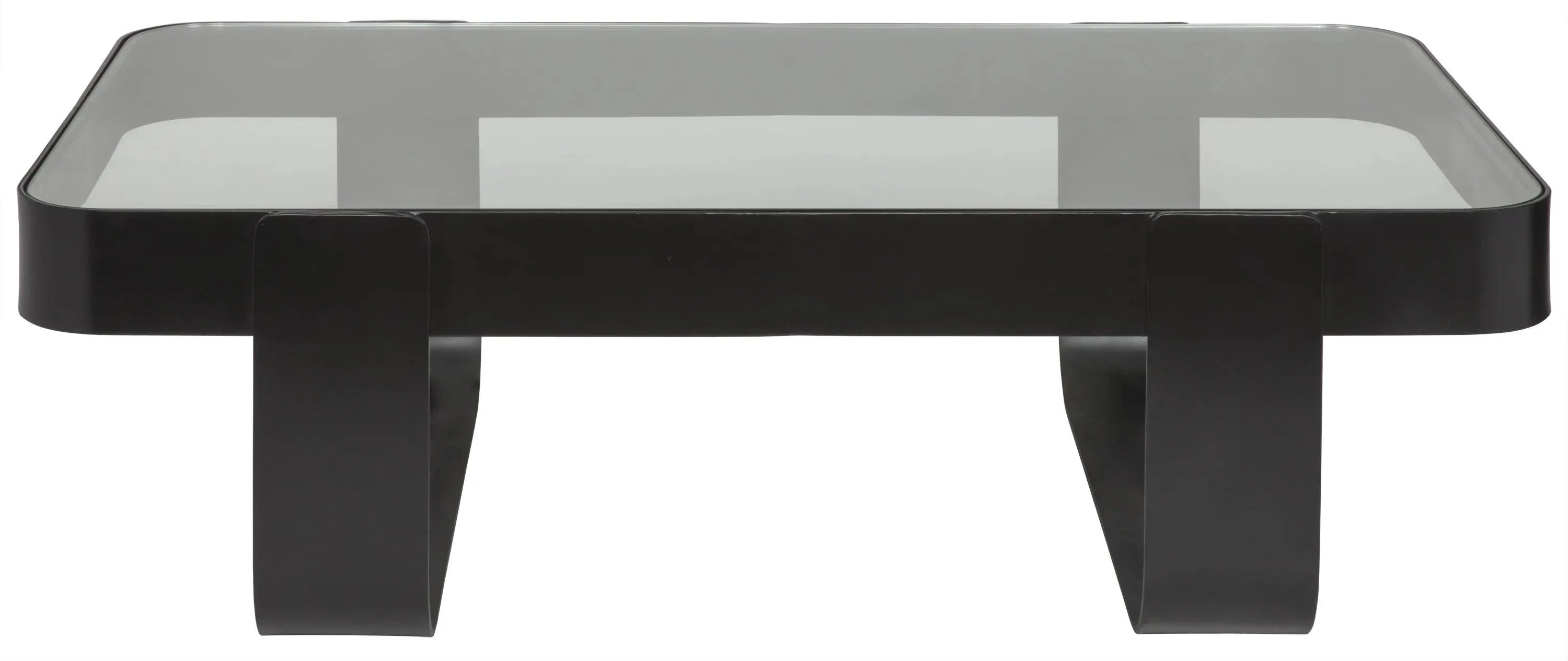Marshall Coffee Table, Black Steel - Remutear