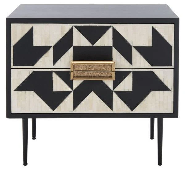 KIMORI 2 DRAWER NIGHTSTAND - Remutear