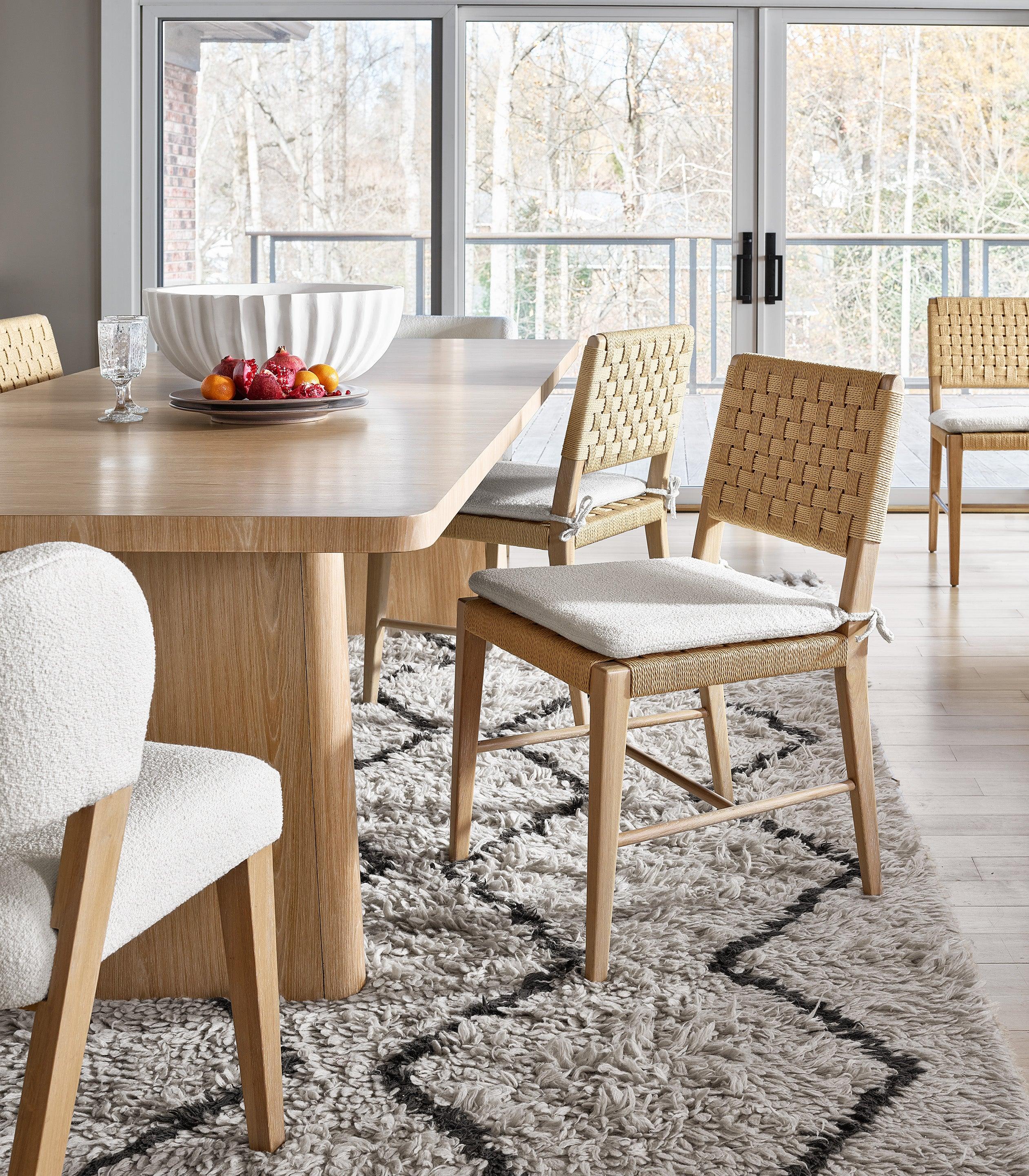 Modern Nomad Woven Side Chair - Set of 2 - Remutear