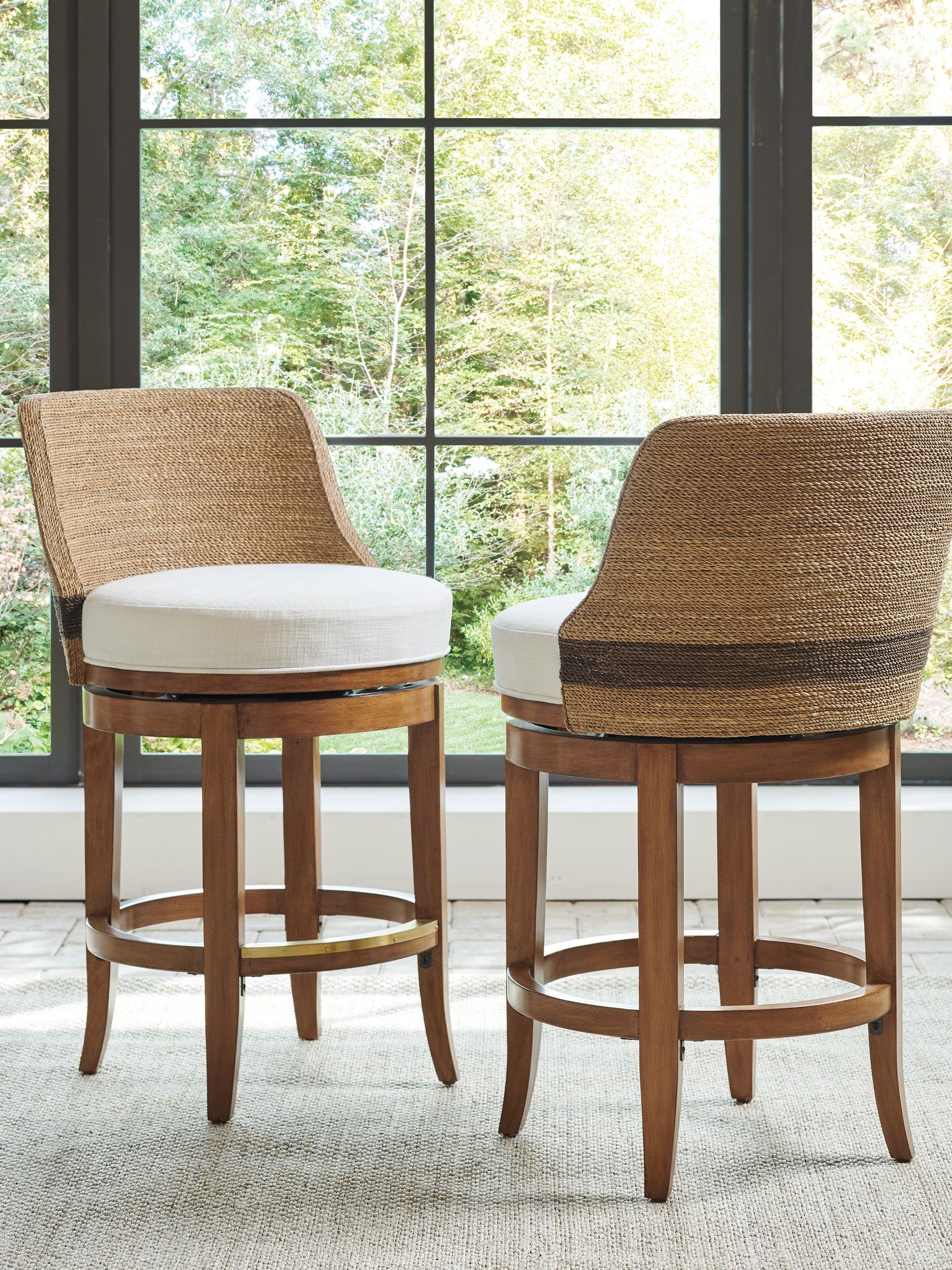 Palm Desert Kipton Swivel Counter Stool - Remutear