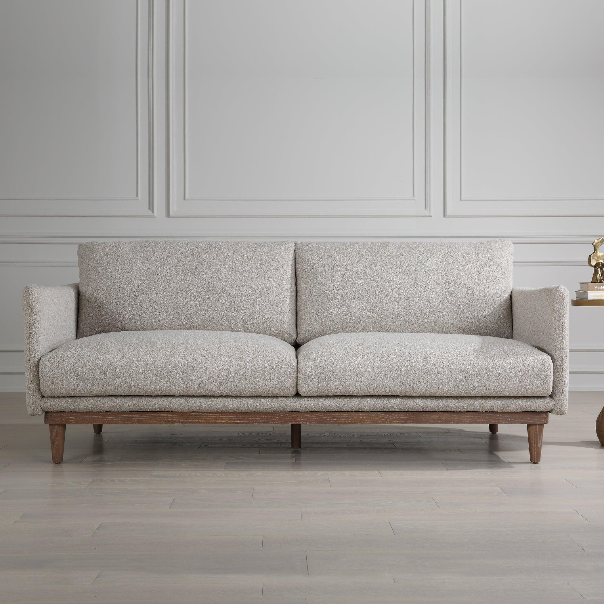 Freefall Gray Ceruse Sofa - Remutear