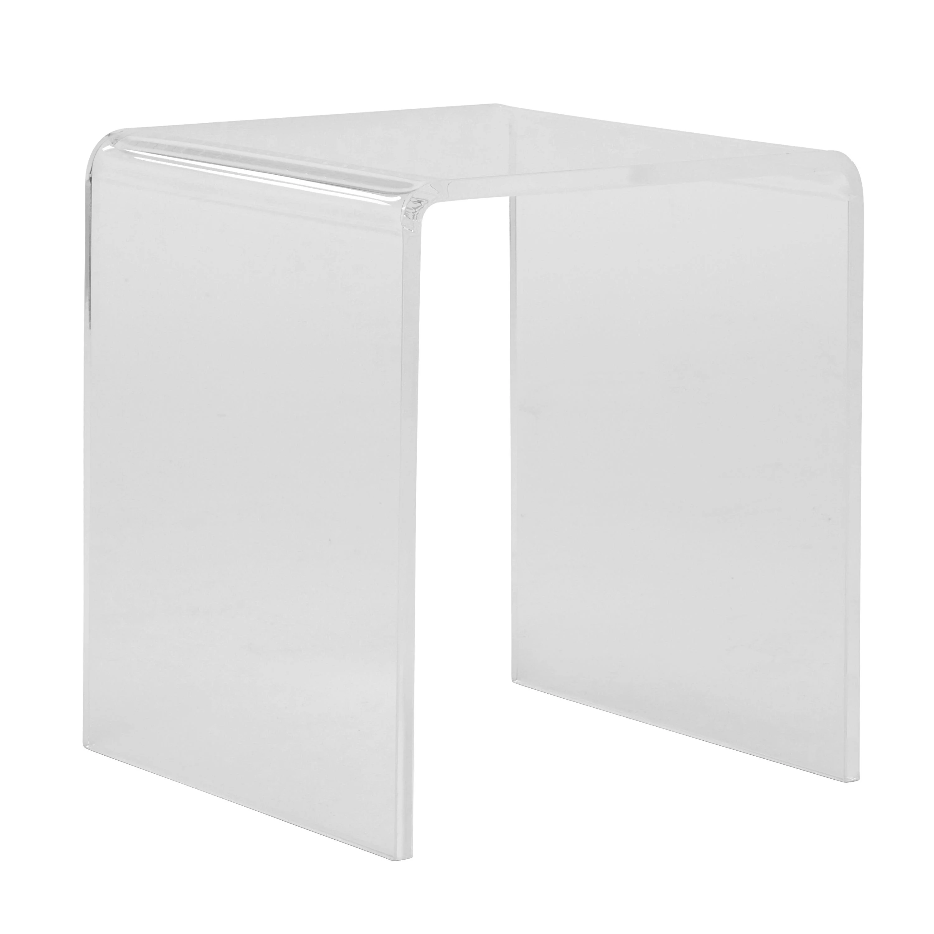 Veobreen Side Table in Clear Acyrlic - Remutear