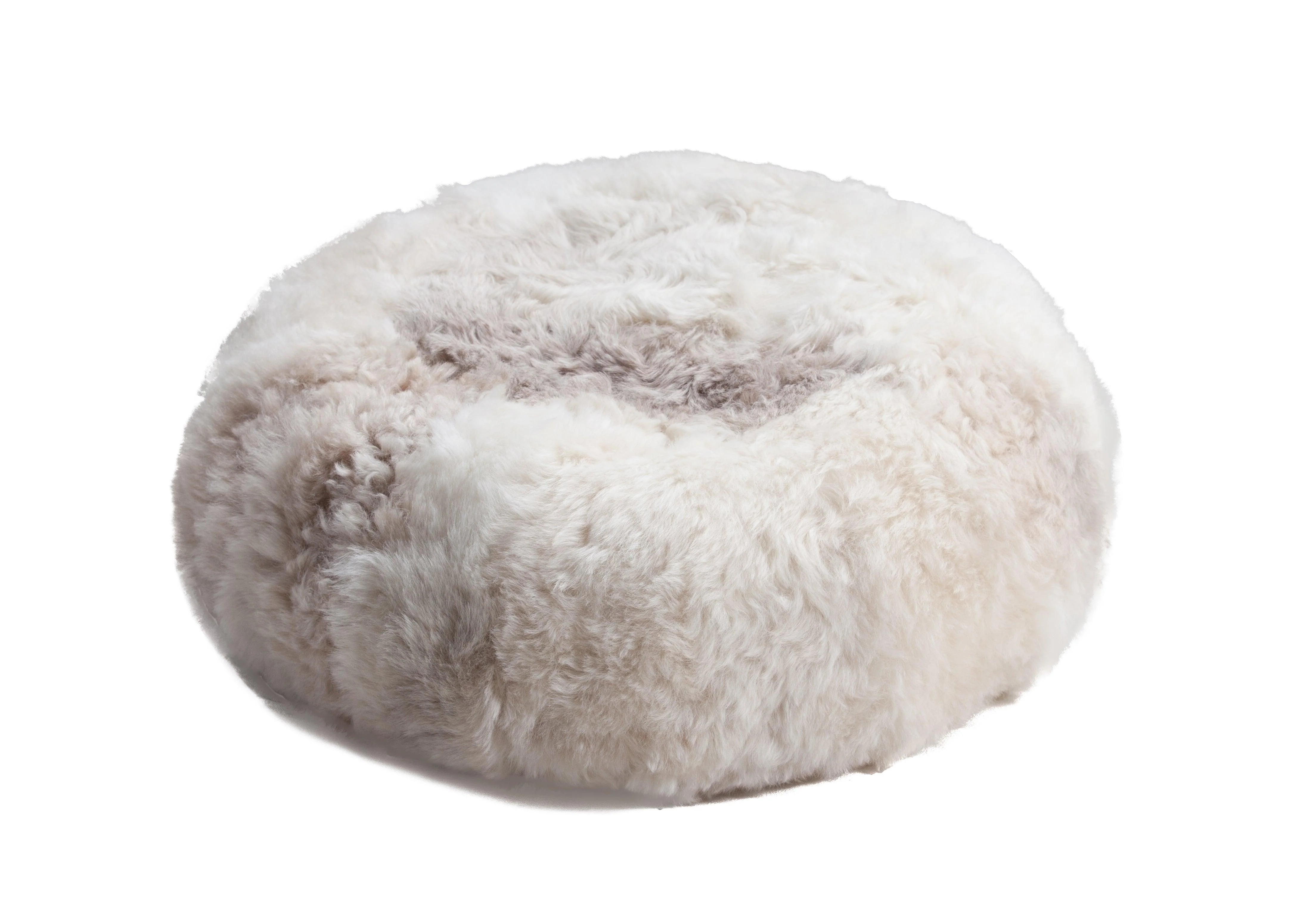 Icelandic Shearling Ottoman - Remutear