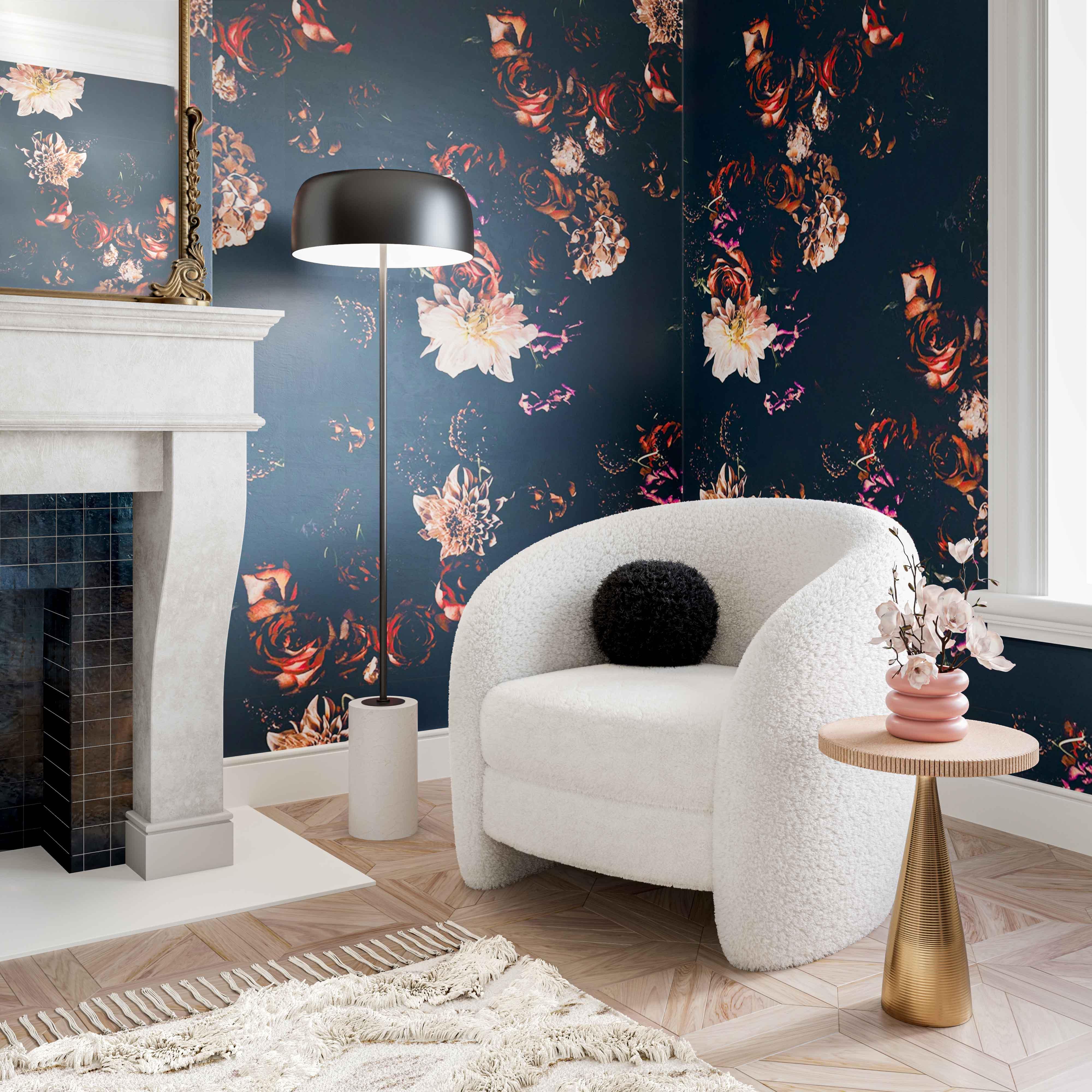 Dakota Faux Shearling Armchair - Remutear