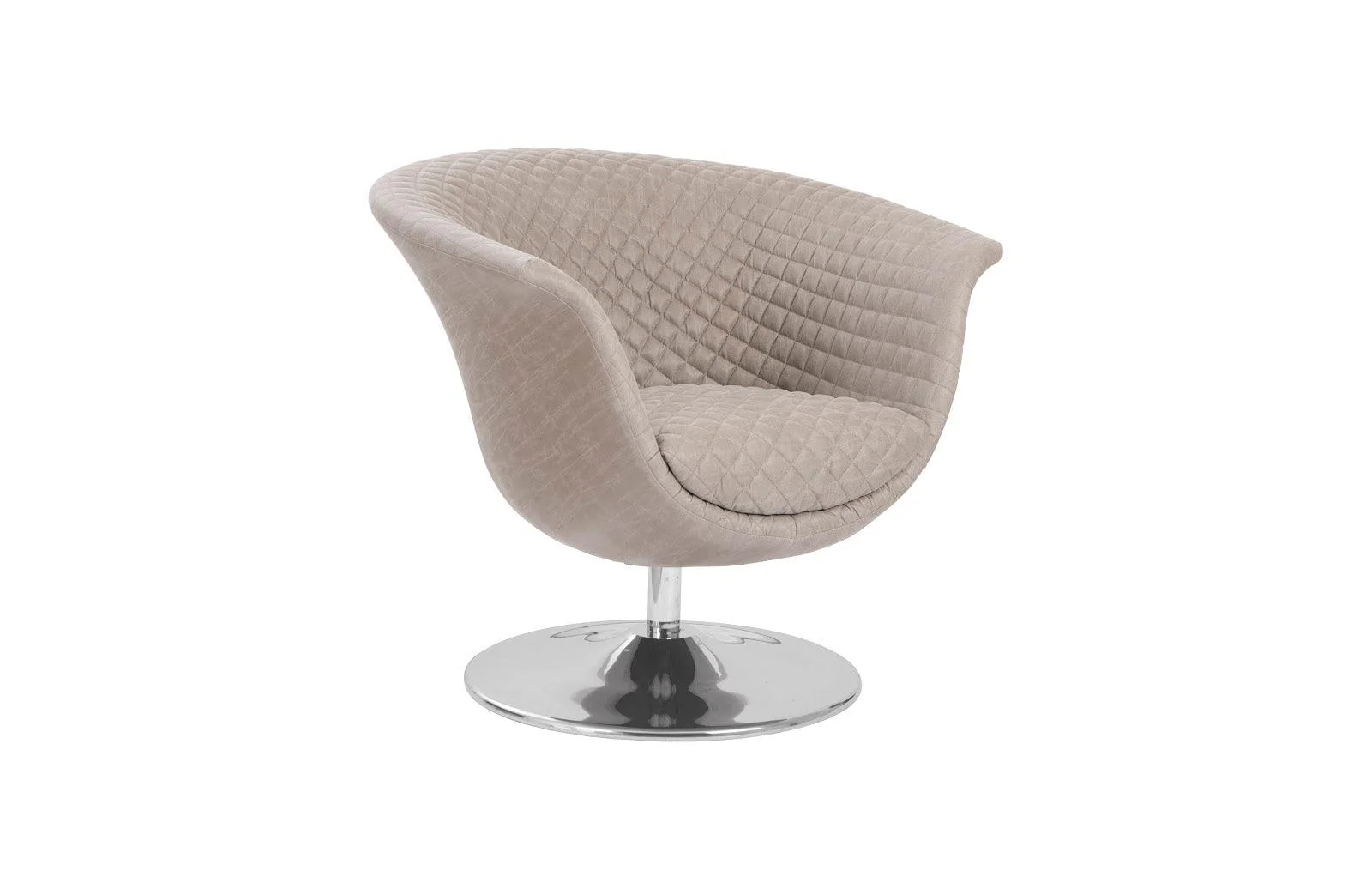 Autumn Swivel Chair, Vintage Gray Taupe - Remutear