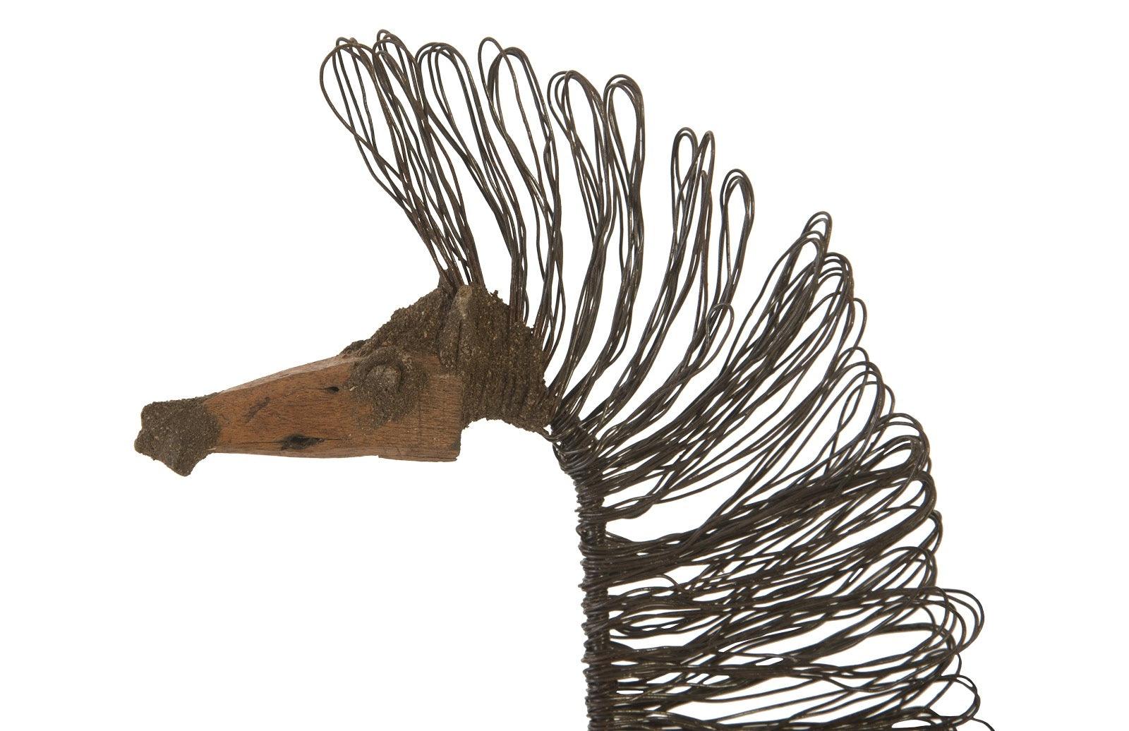 Wire Horse Sculpture, Big Body - Remutear