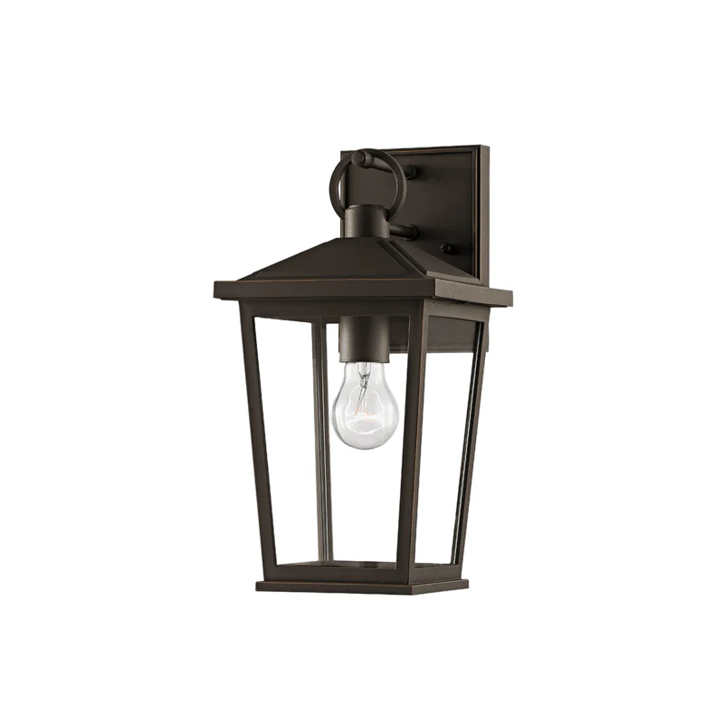 SOREN 1 LIGHT SMALL EXTERIOR WALL SCONCE - Remutear