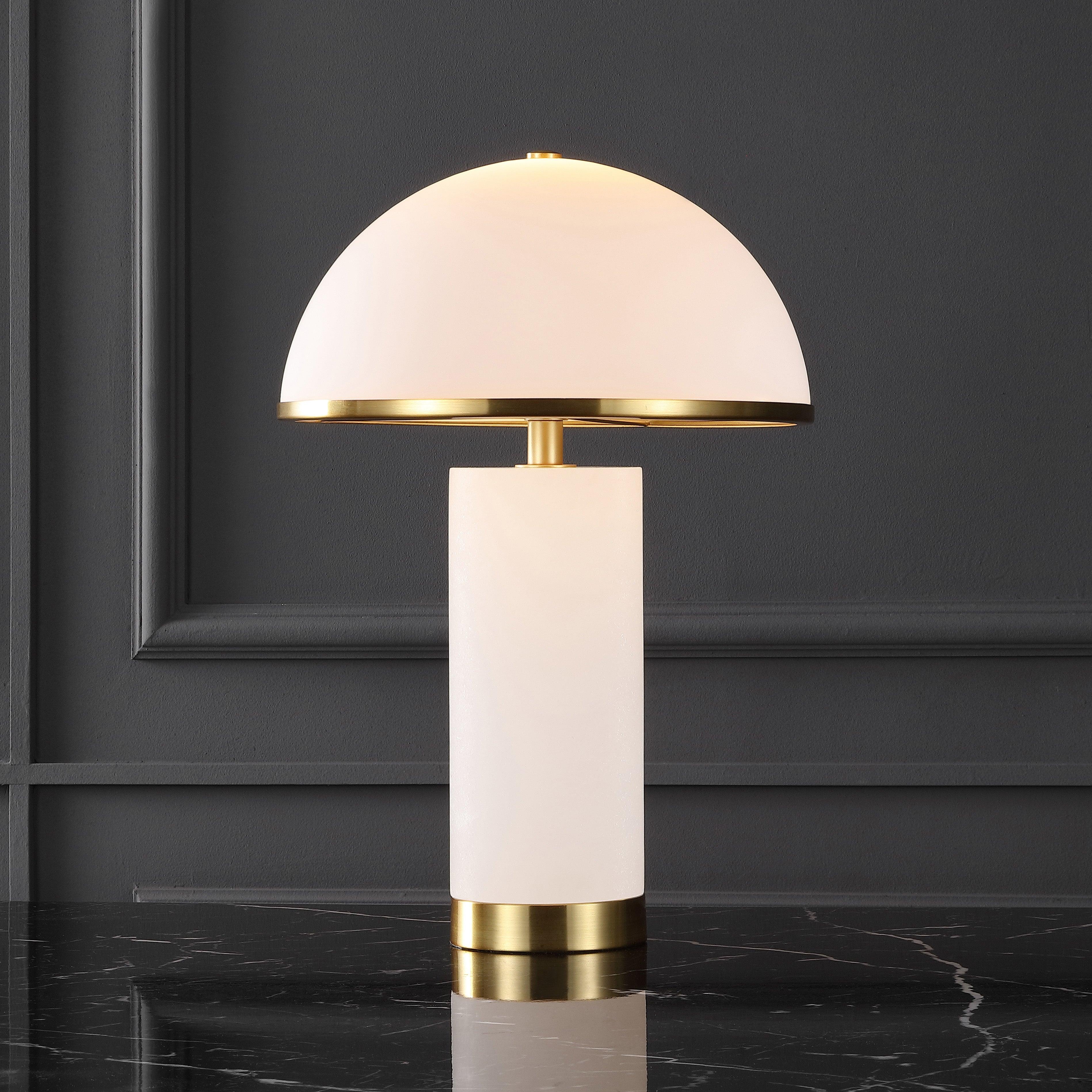 IZABEL ALABASTER TABLE LAMP - Remutear