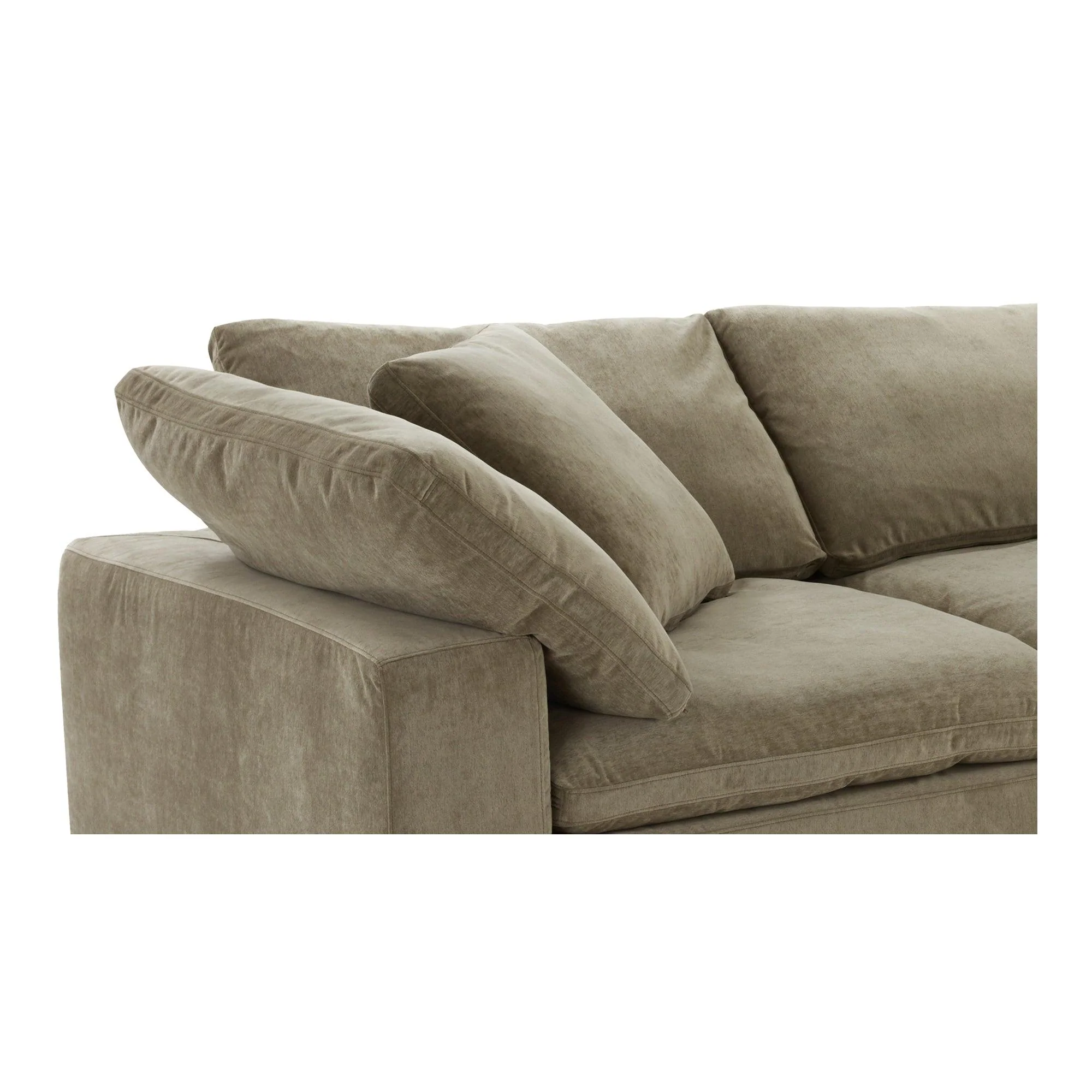 Clay Dream Modular Sectional Performance Fabric Desert Sage - Remutear