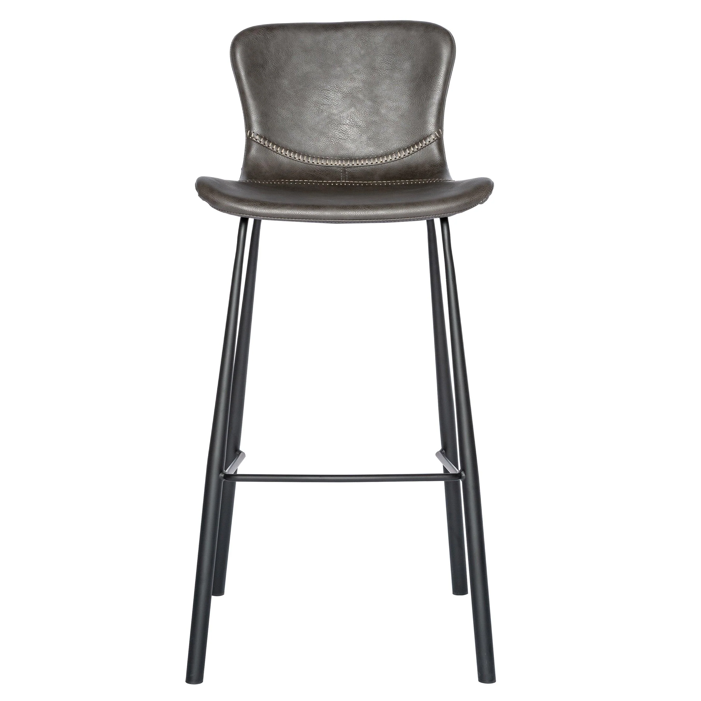 Melody Bar Stool in Dark Gray - Set of 2 - Remutear