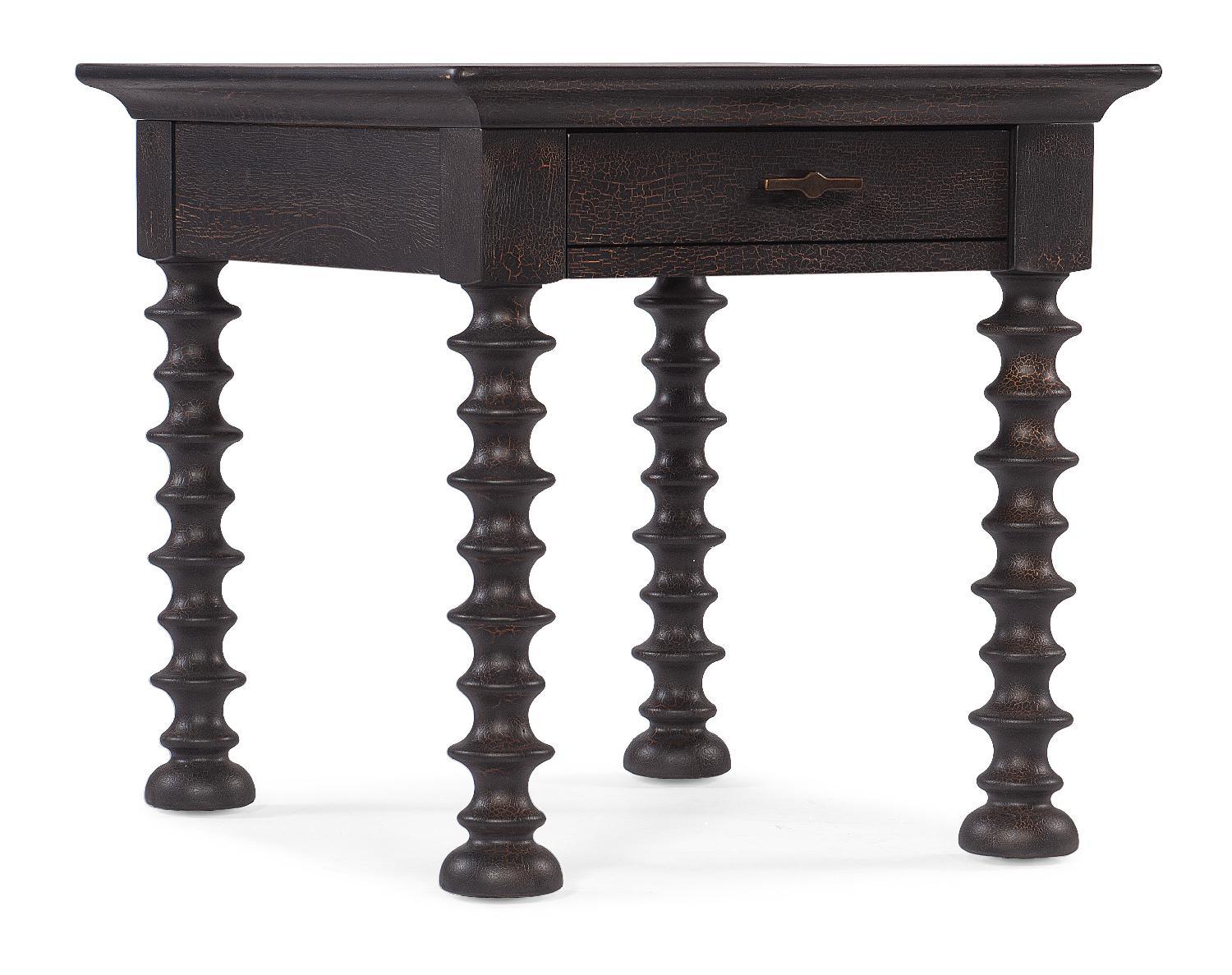 Big Sky Turned Leg End Table - Remutear