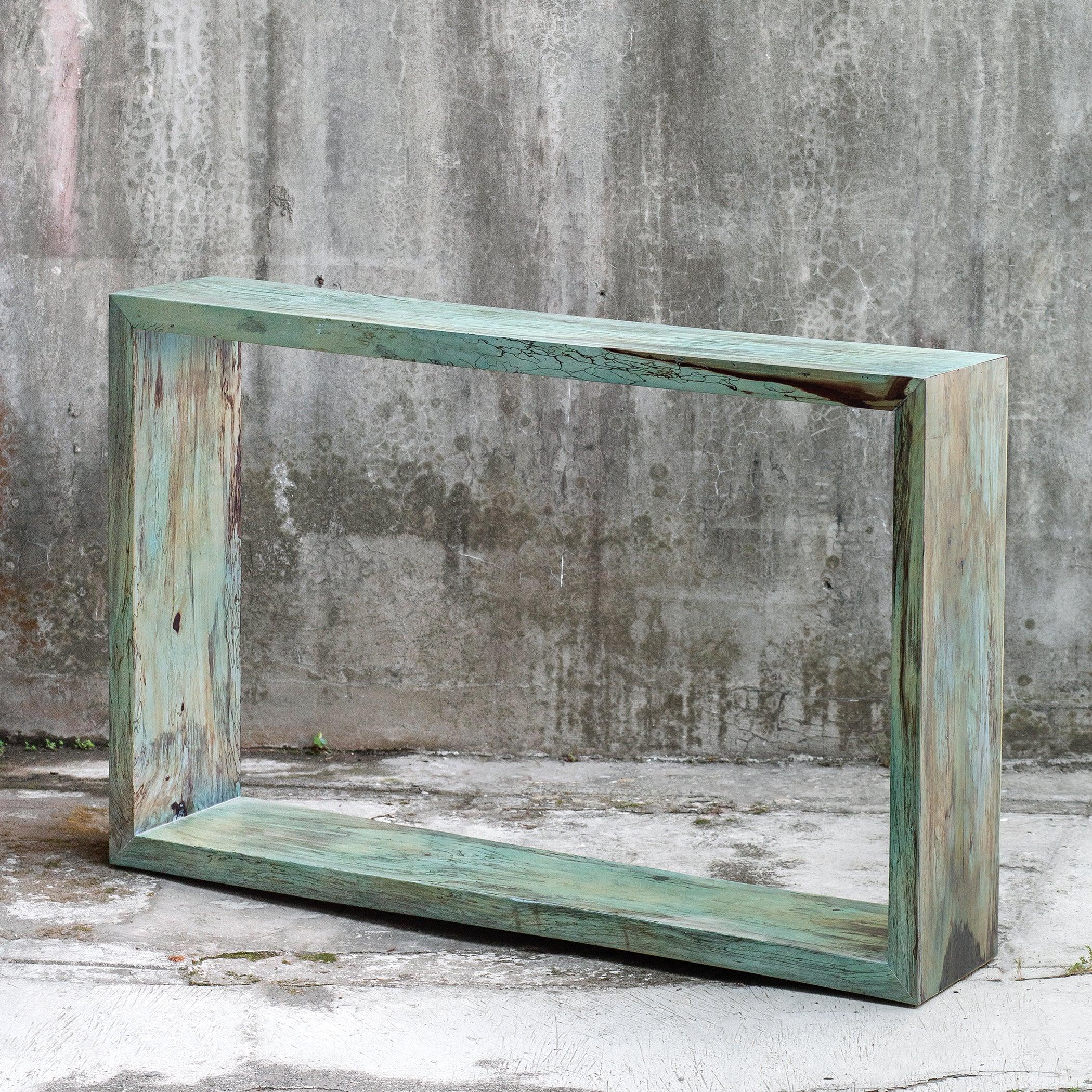 TEO WOODEN CONSOLE TABLE - Remutear