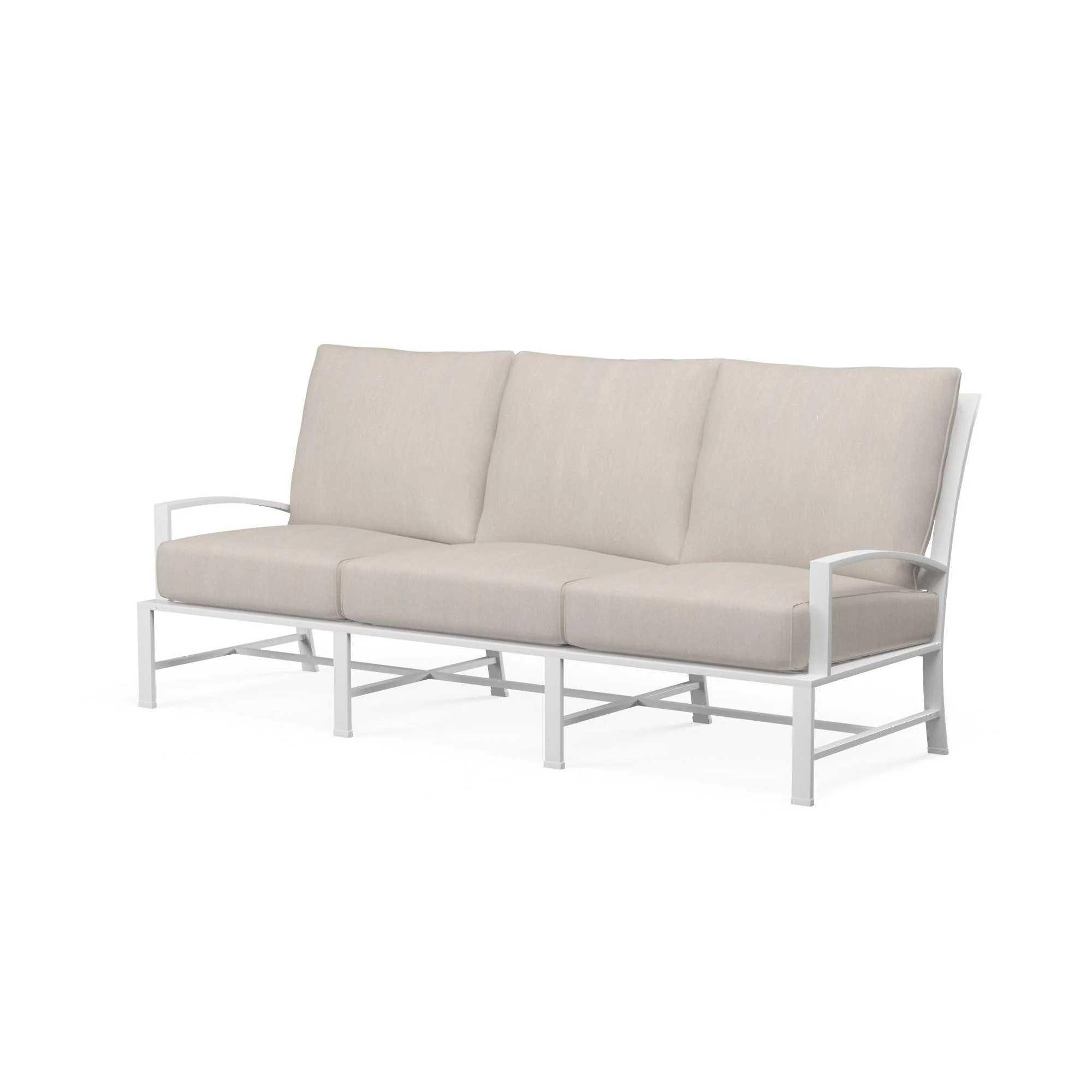 Bristol Sofa in Canvas Flax w/ Self Welt - Remutear