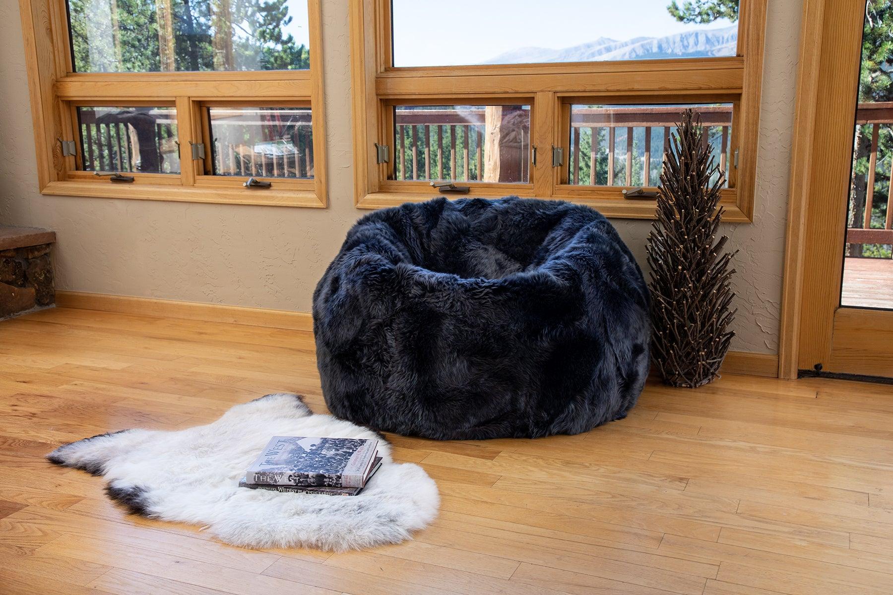 Longwool Sheepskin Beanbag - Remutear