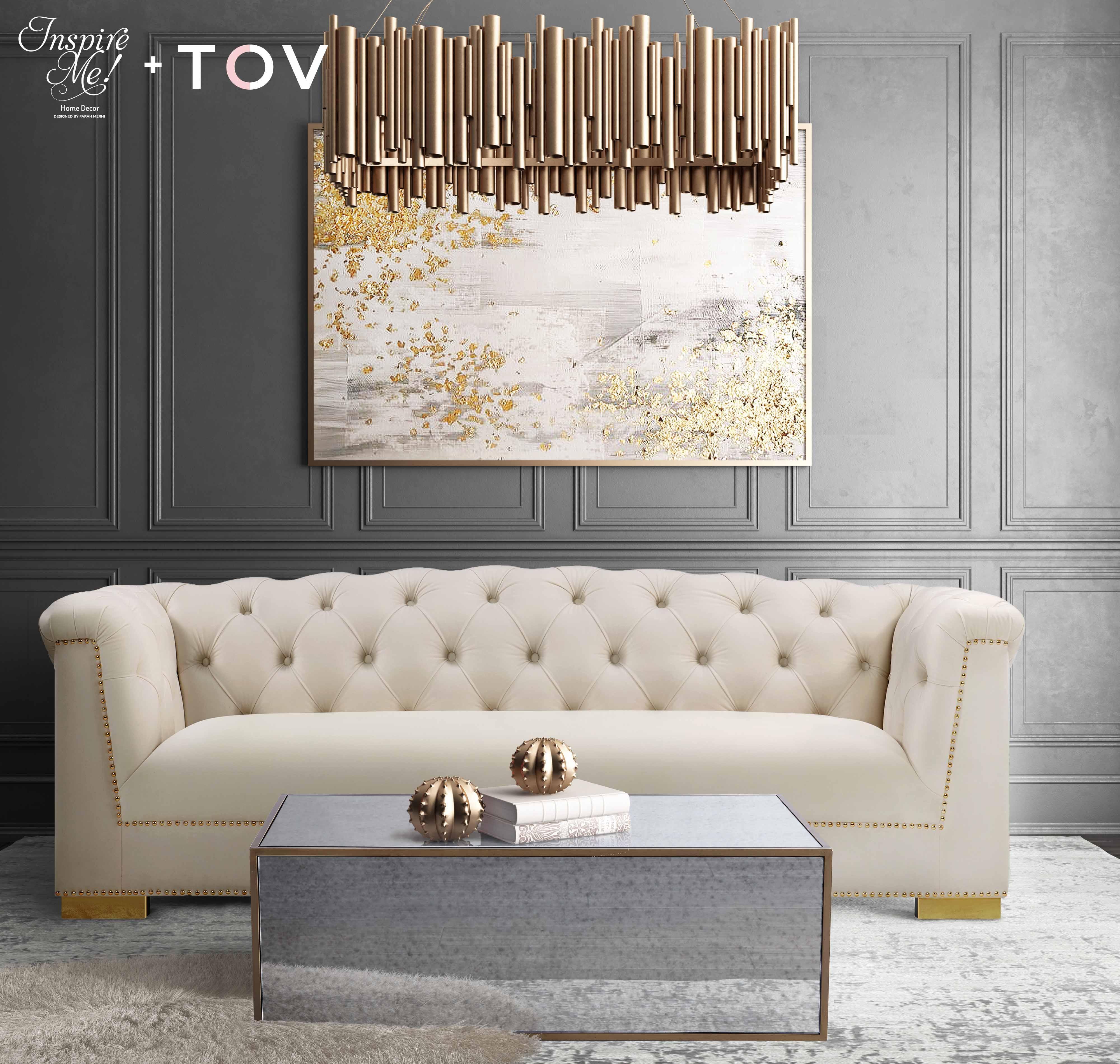 Lana Mirrored Coffee Table - Remutear