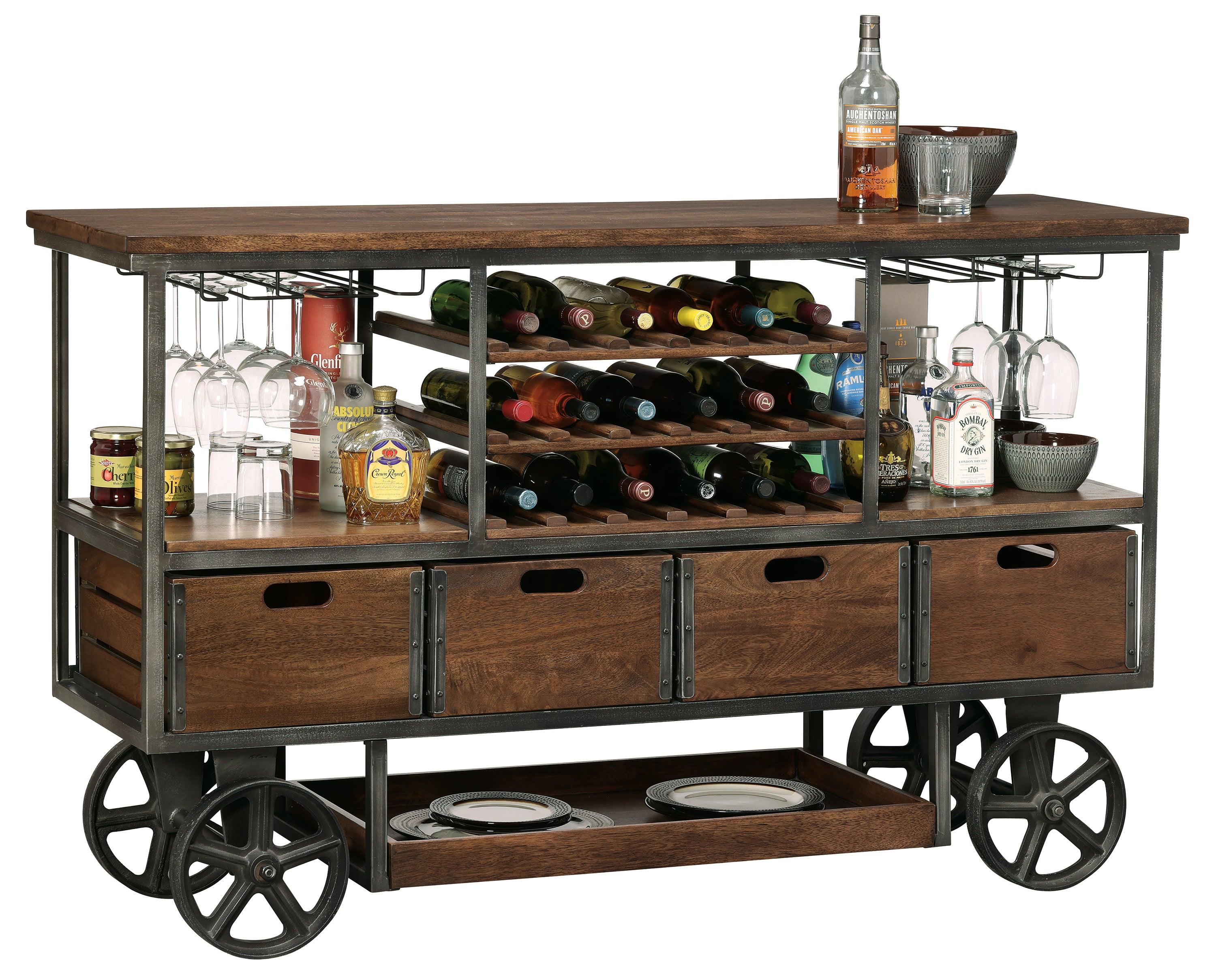 Budge Wine and Bar Cart - Remutear