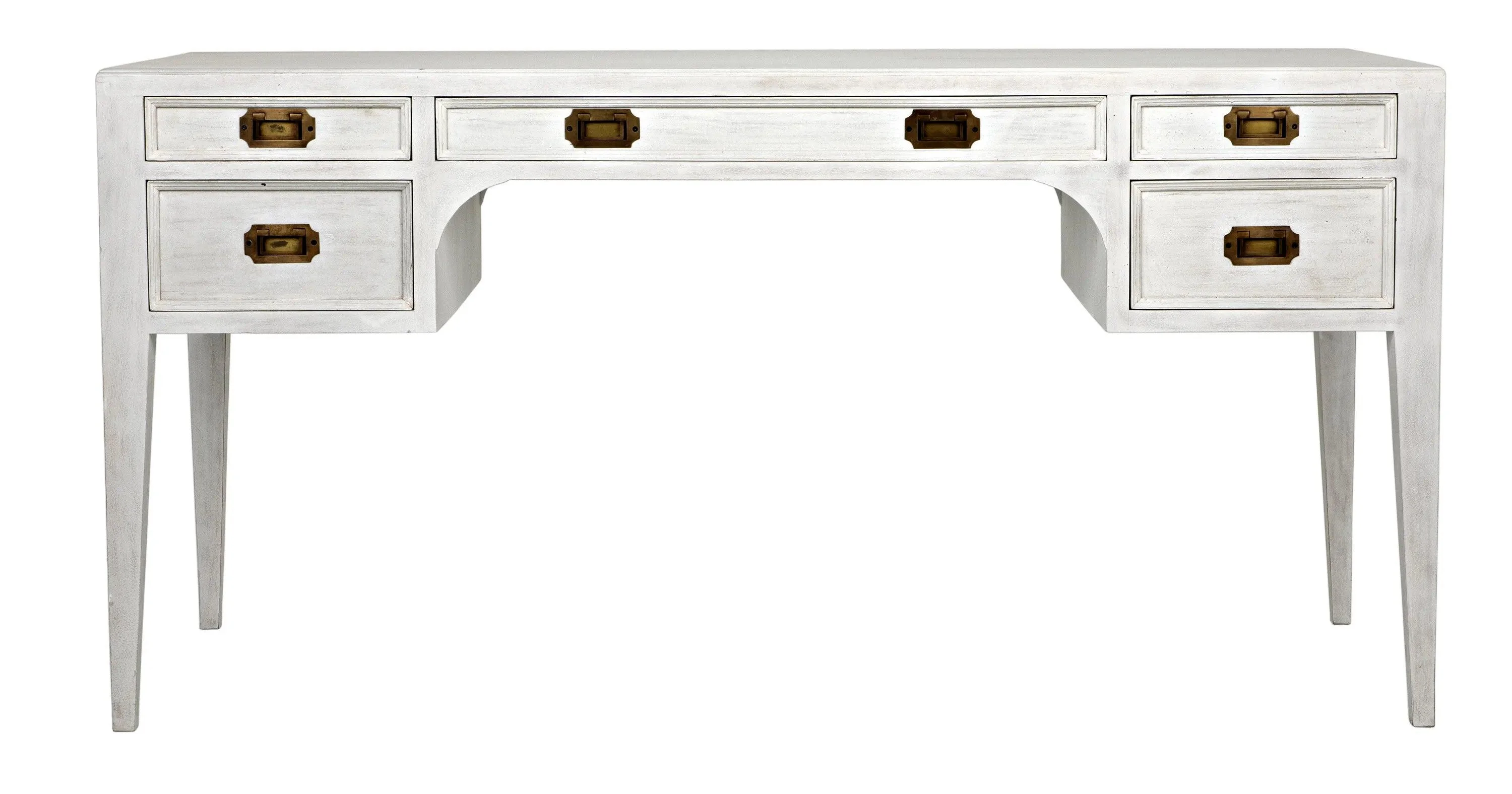 Africa Desk, White Wash - Remutear
