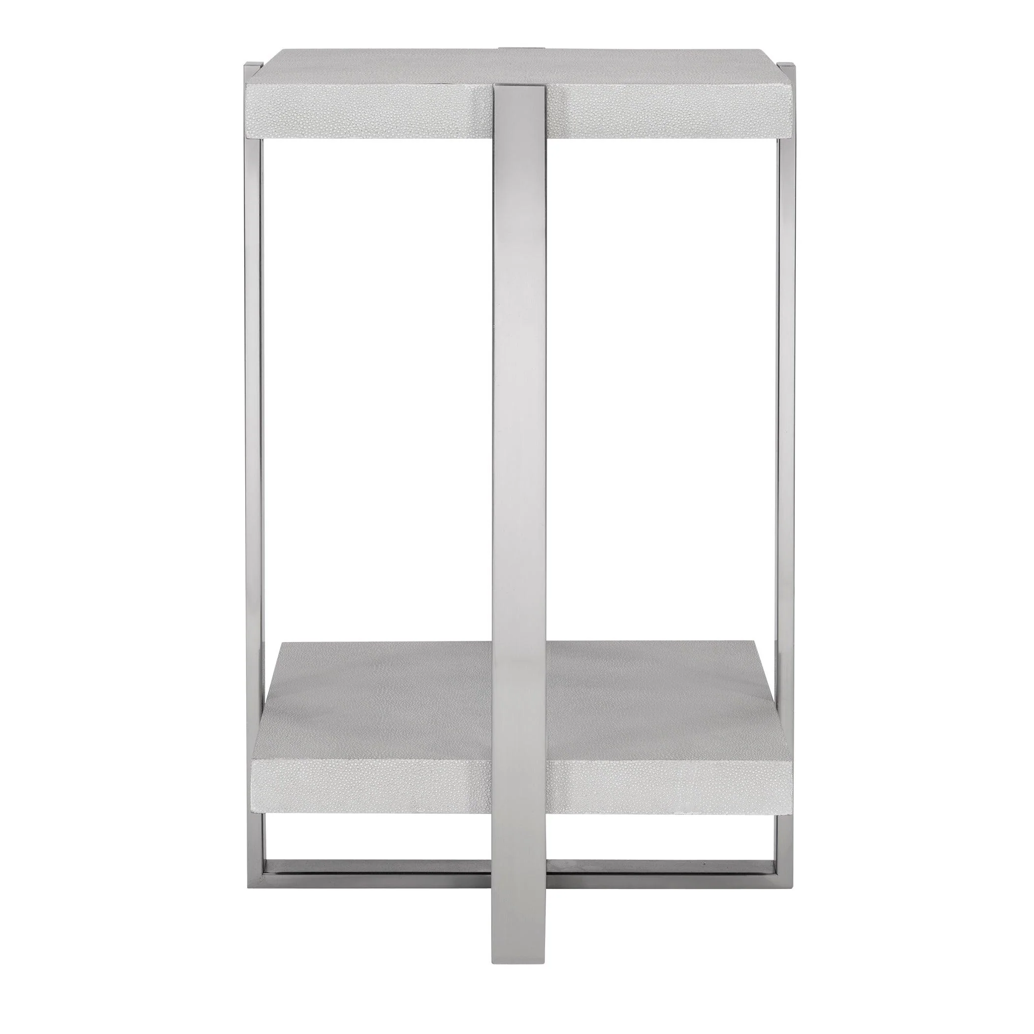 ARNAUT WHITE ACCENT TABLE - Remutear
