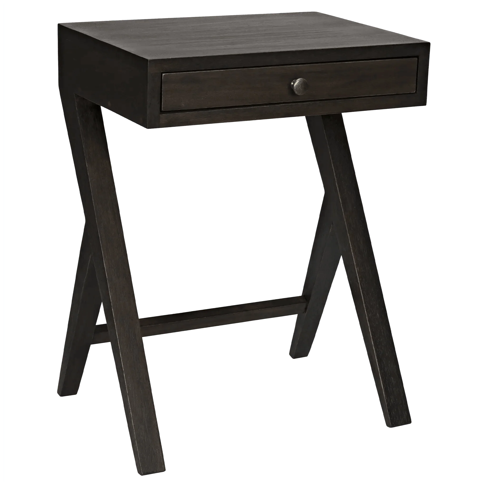 Peter Side Table, Ebony Walnut - Remutear