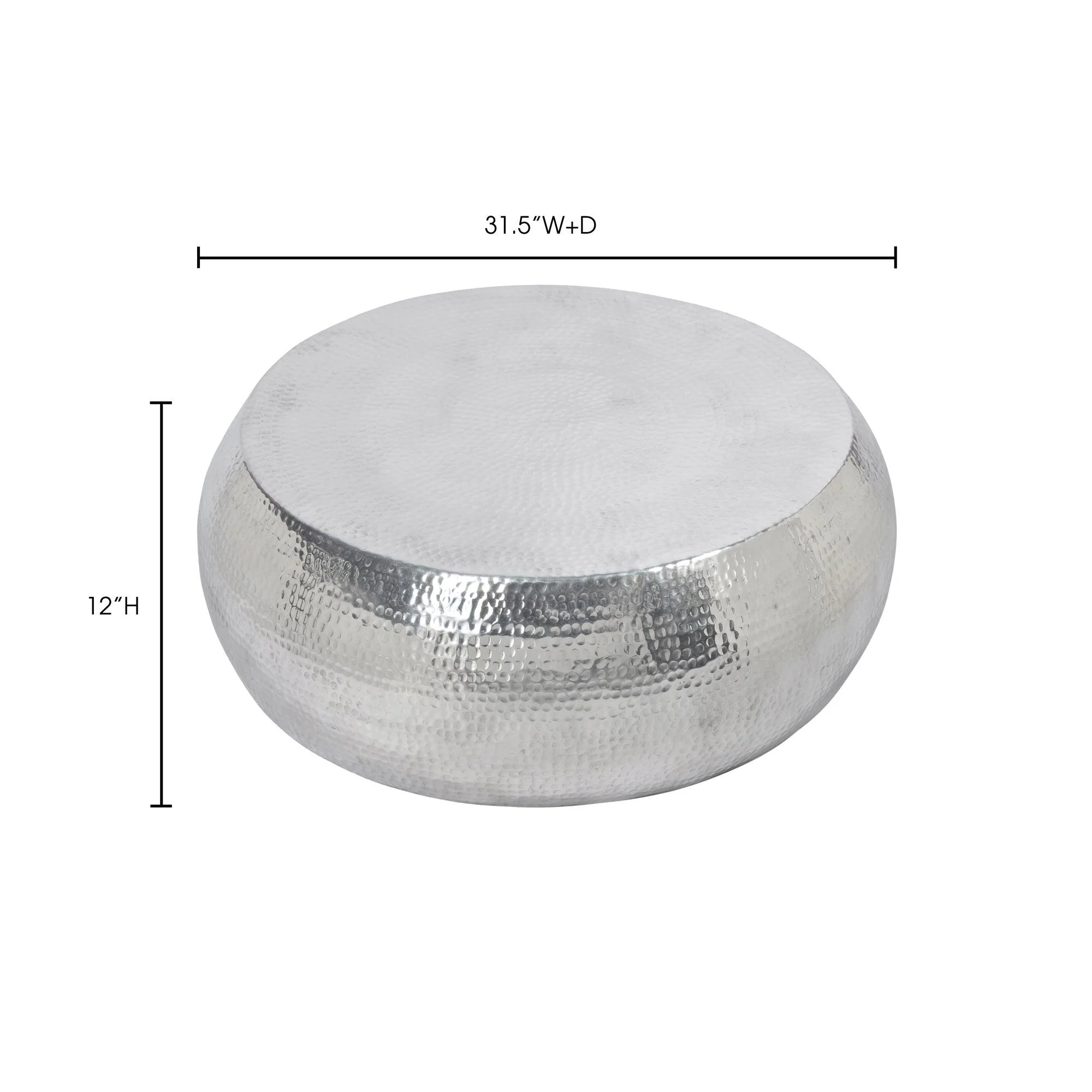 Tabla Coffee Table Silver - Remutear