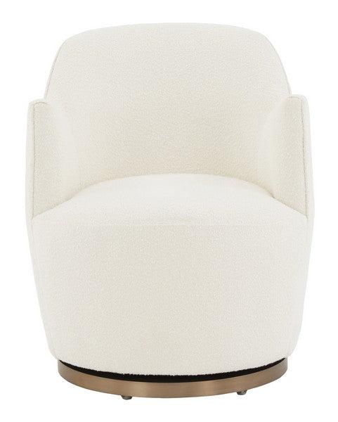 CHRISTIAN BOUCLE SWIVEL ACCENT CHAIR - Remutear