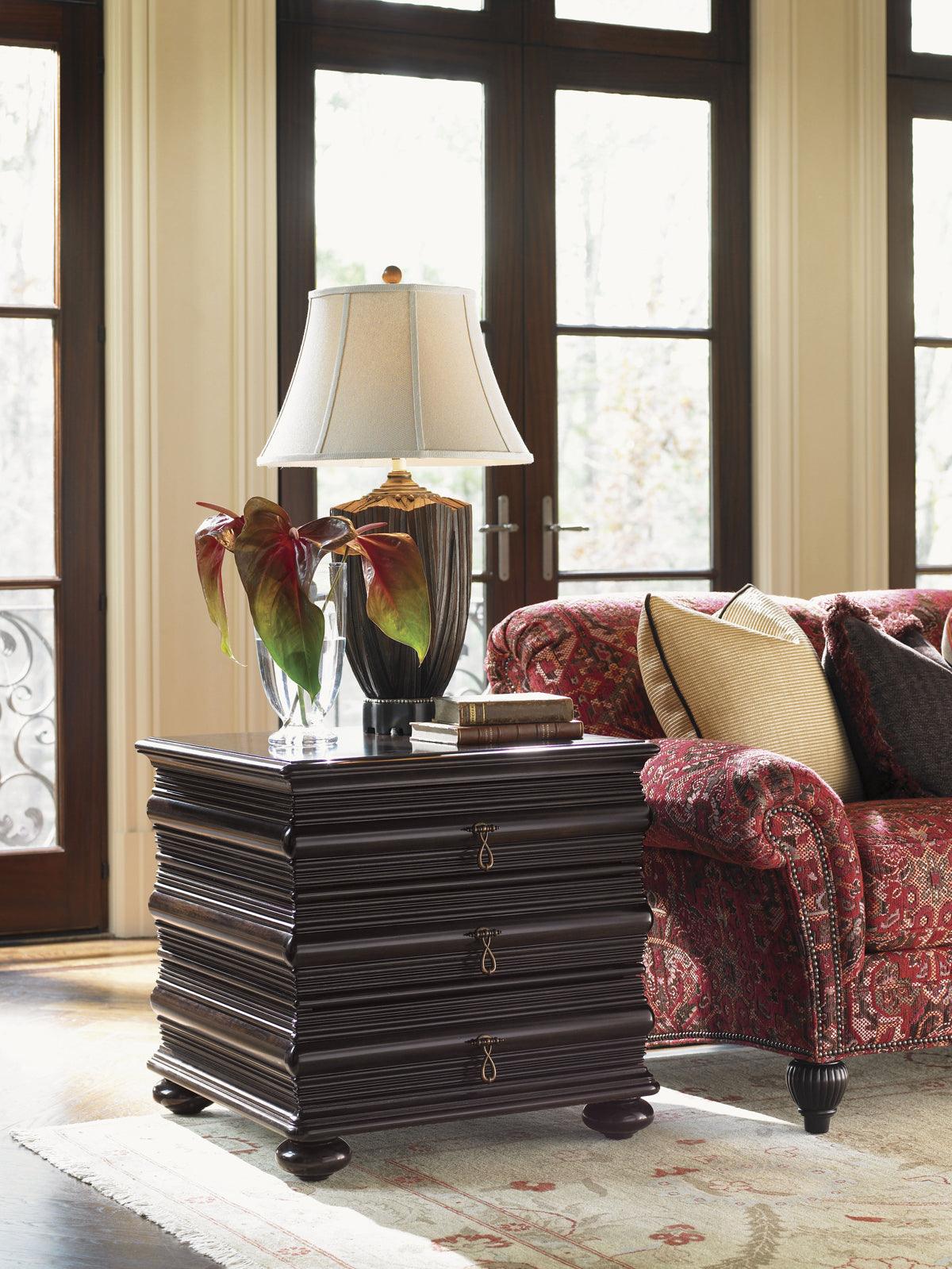Royal Kahala Black Sands Lamp Table - Remutear