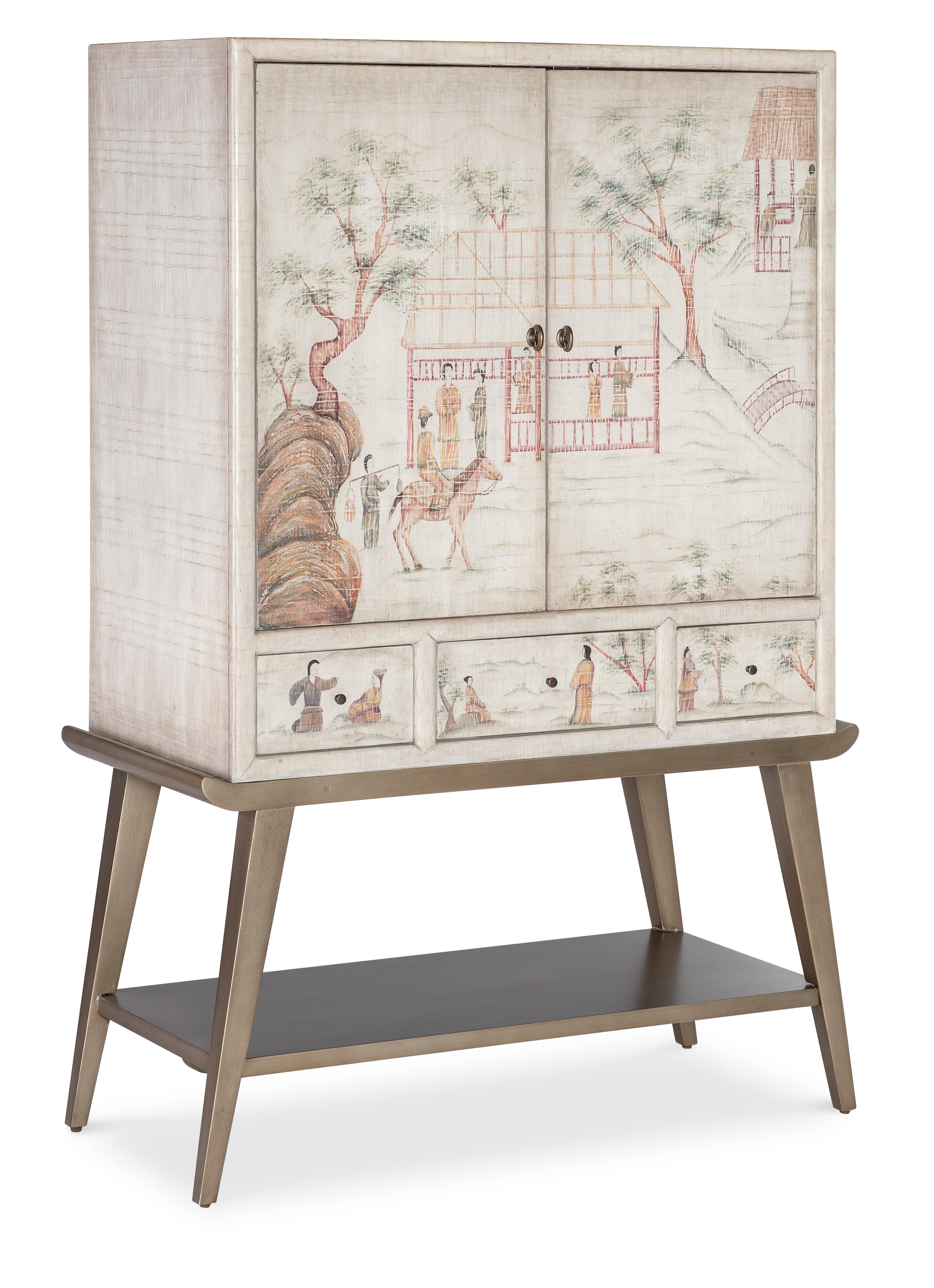 Melange Dynasty Accent Cabinet - Remutear