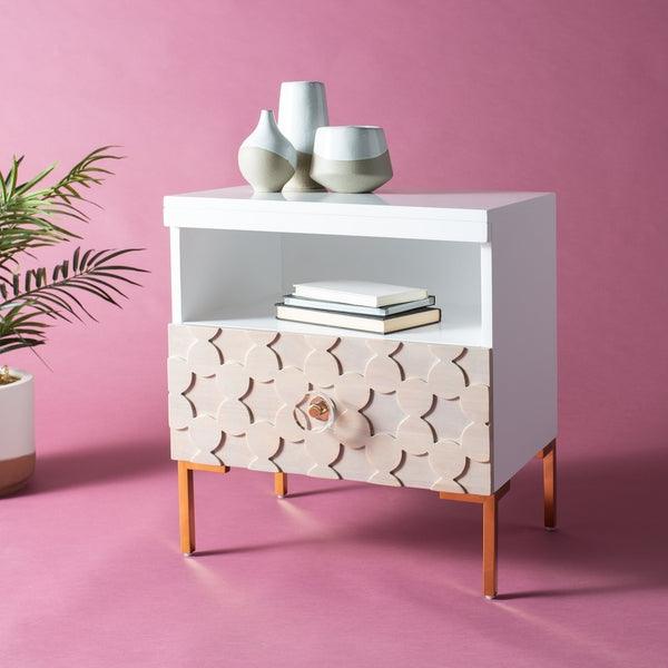 SYLVIE 1 DRAWER SIDE TABLE - Remutear
