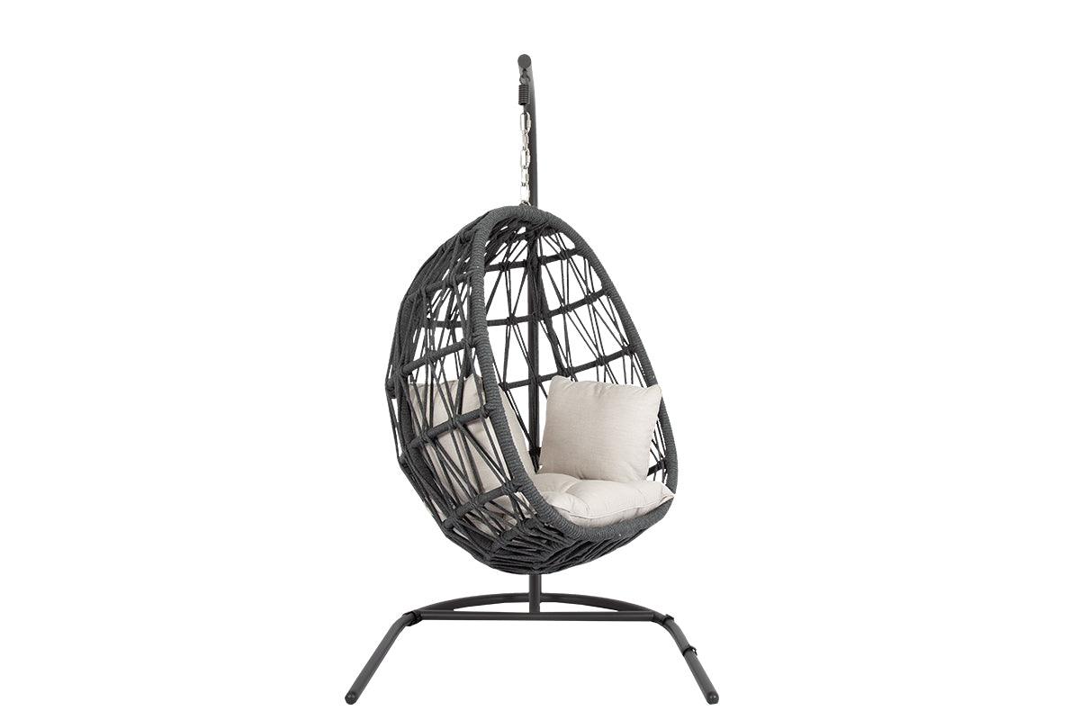 Milano Hanging Chair in Echo Ash w/ Self Welt - Remutear