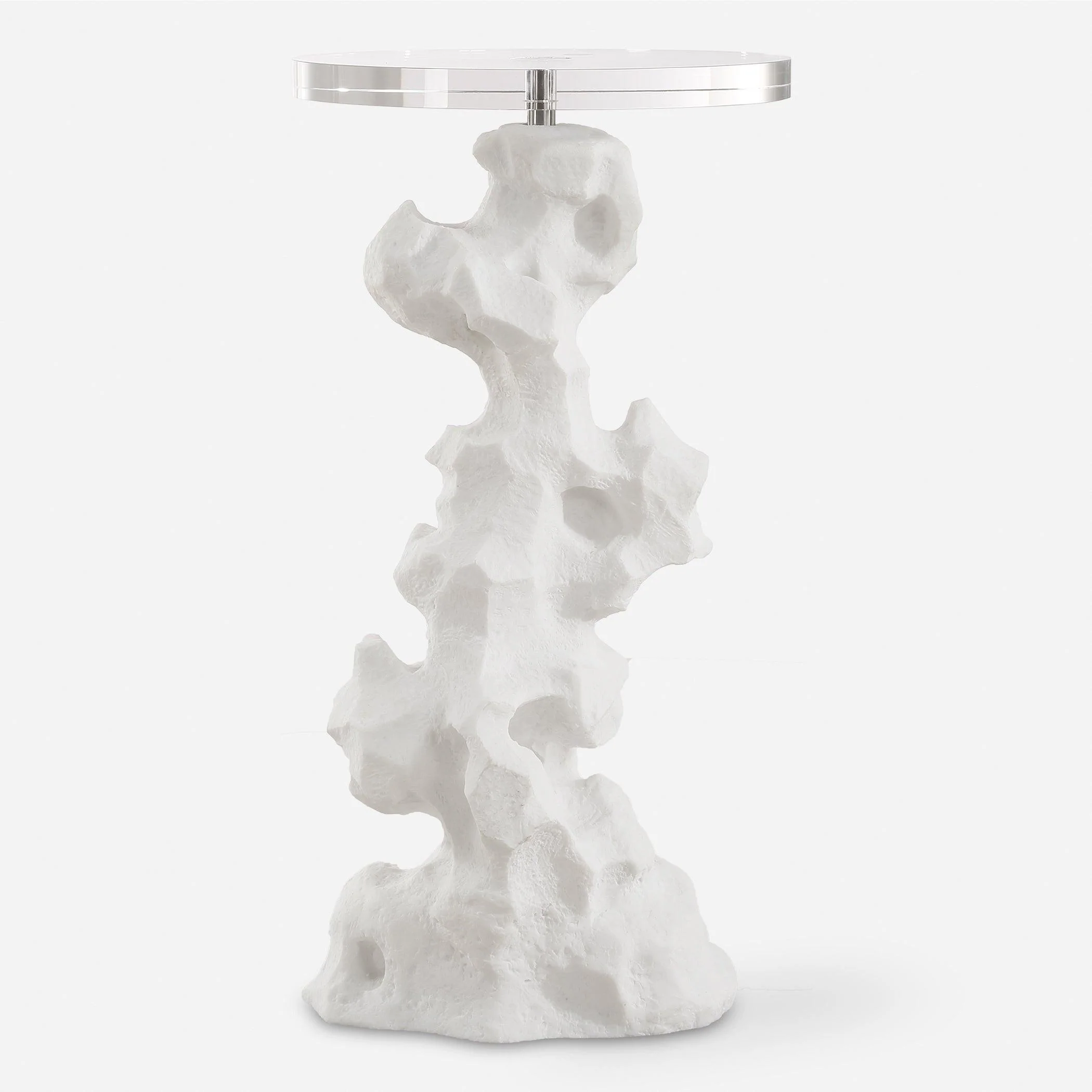 Remnant White Stone Drink Table - Remutear