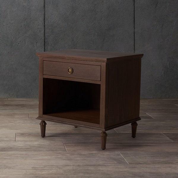 LISABET 1 DRAWER WOOD NIGHTSTAND - Remutear