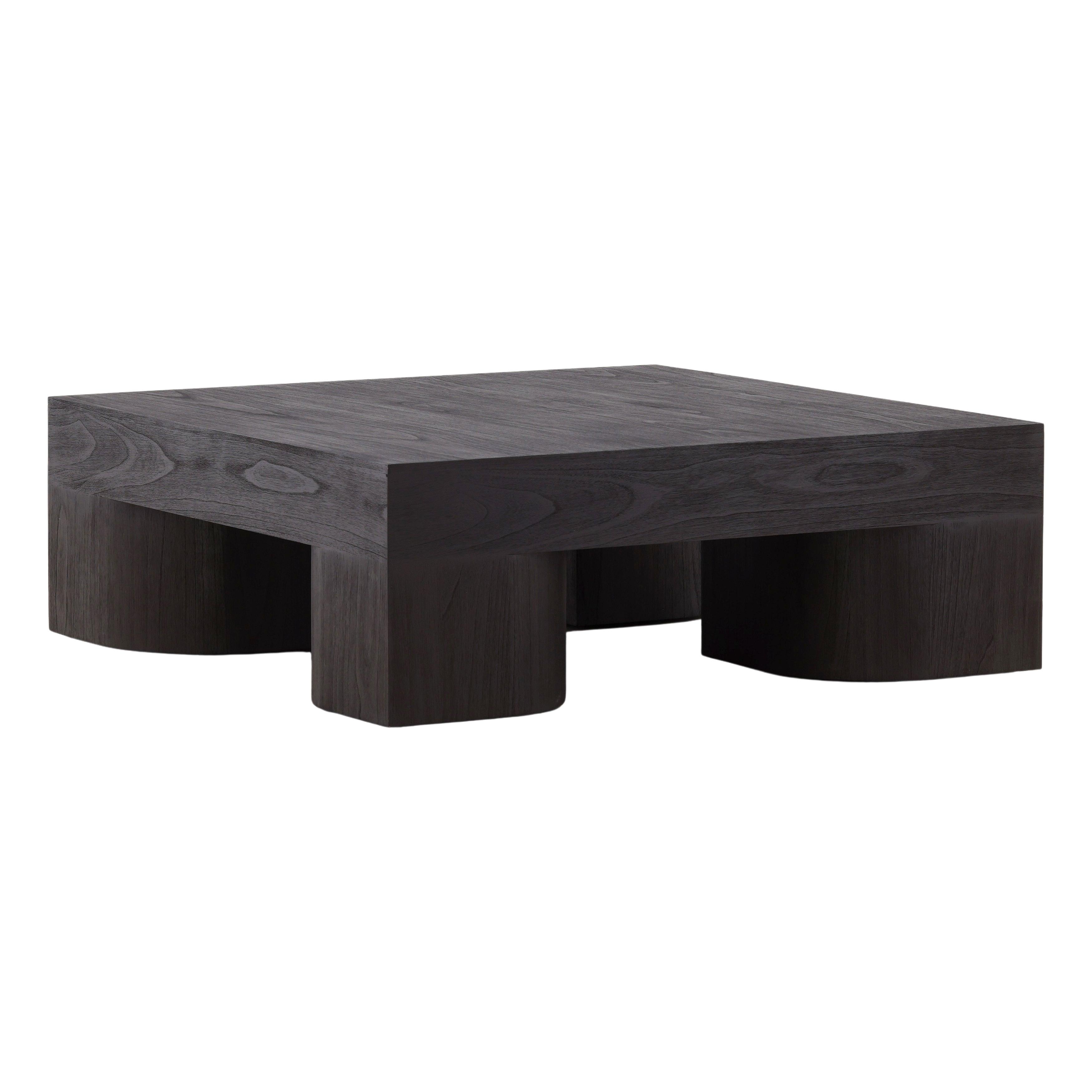 Junaid Coffee Table Dark Brown - Remutear