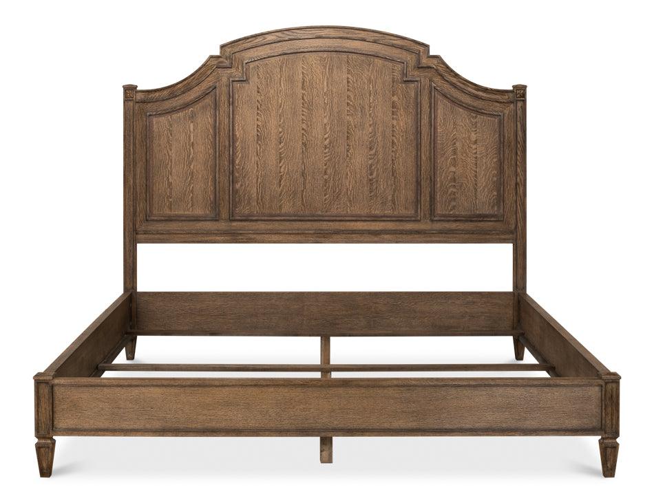 Argo Equestrian Bed - King - Husk - Remutear